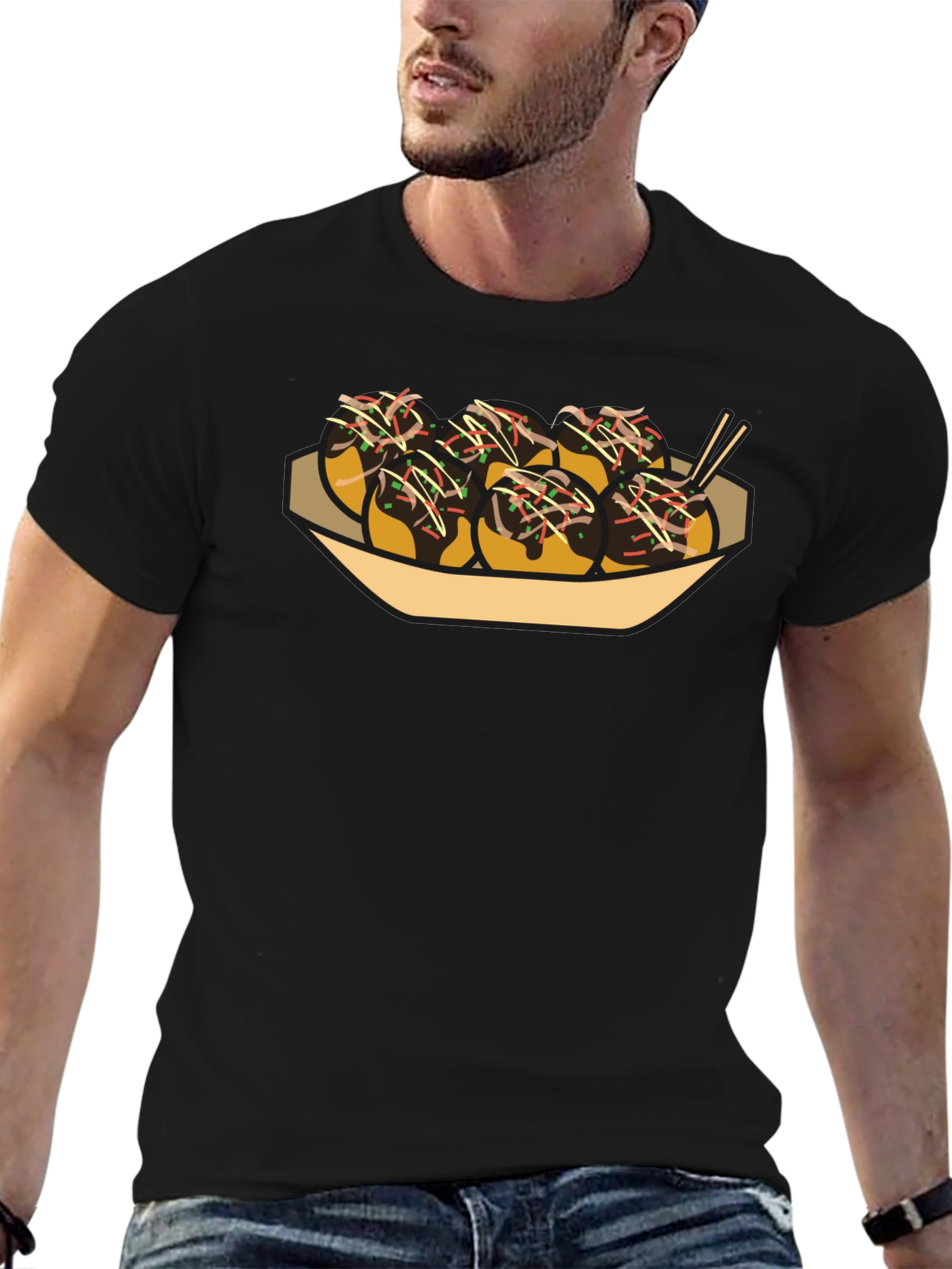 Takoyaki T-Shirt - Japanese Street Food Graphic Tee