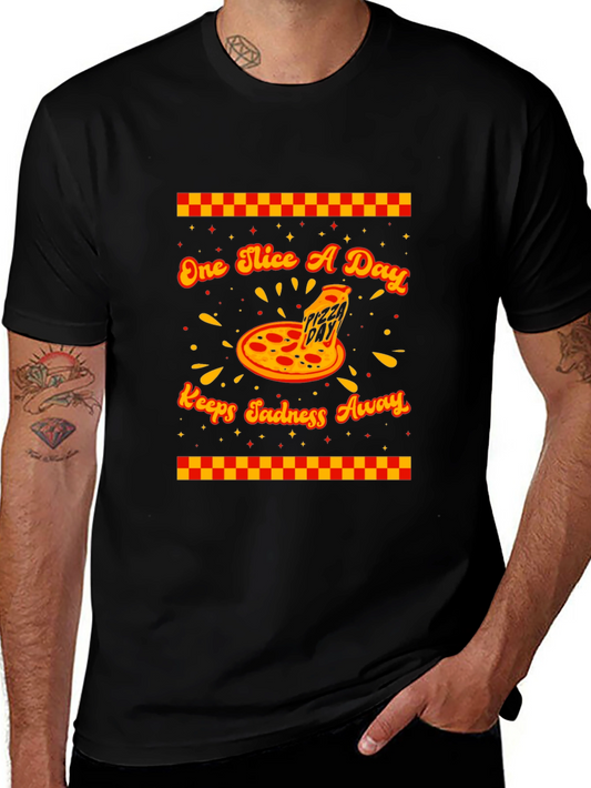 Pizza Slice a Day Graphic Tee - Unisex Comfort