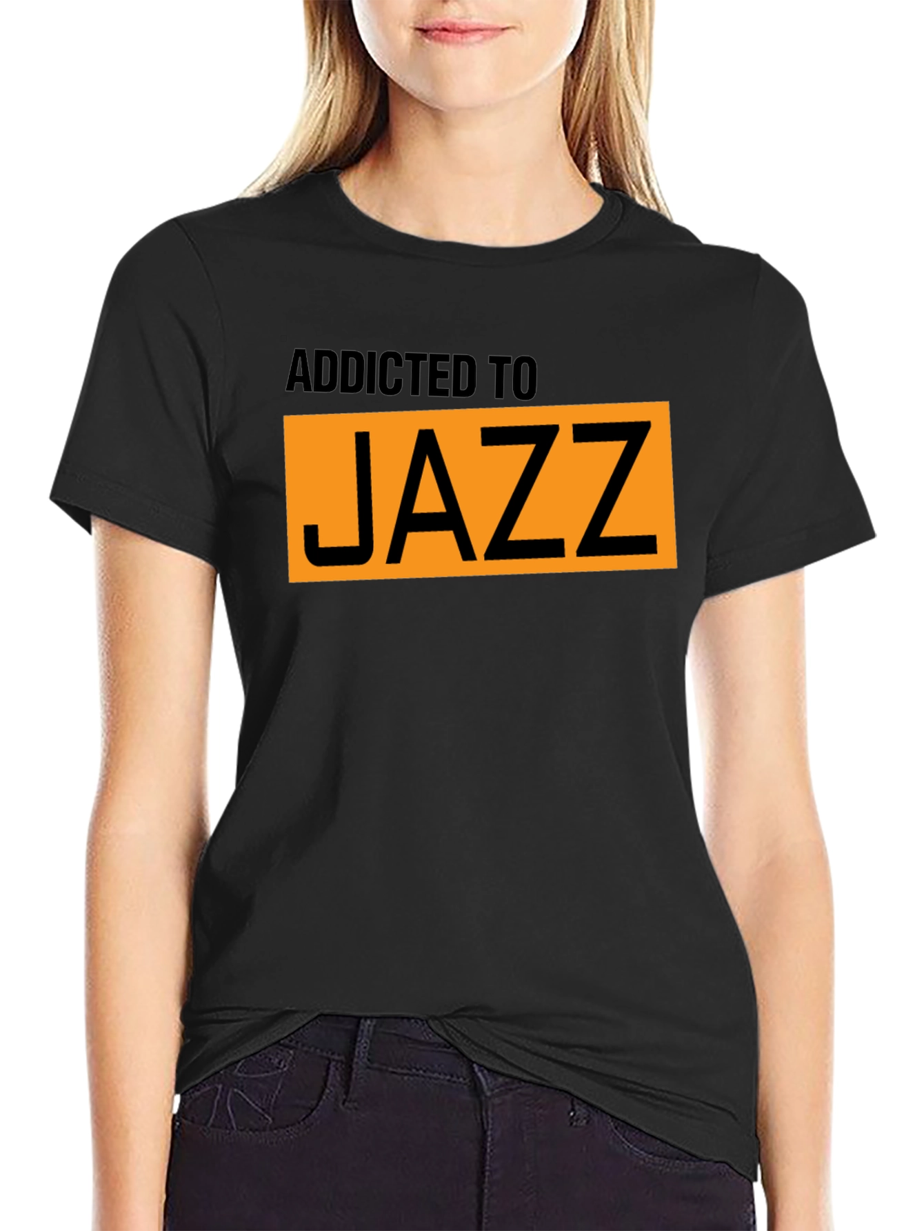 Addicted to Jazz Graphic T-Shirt