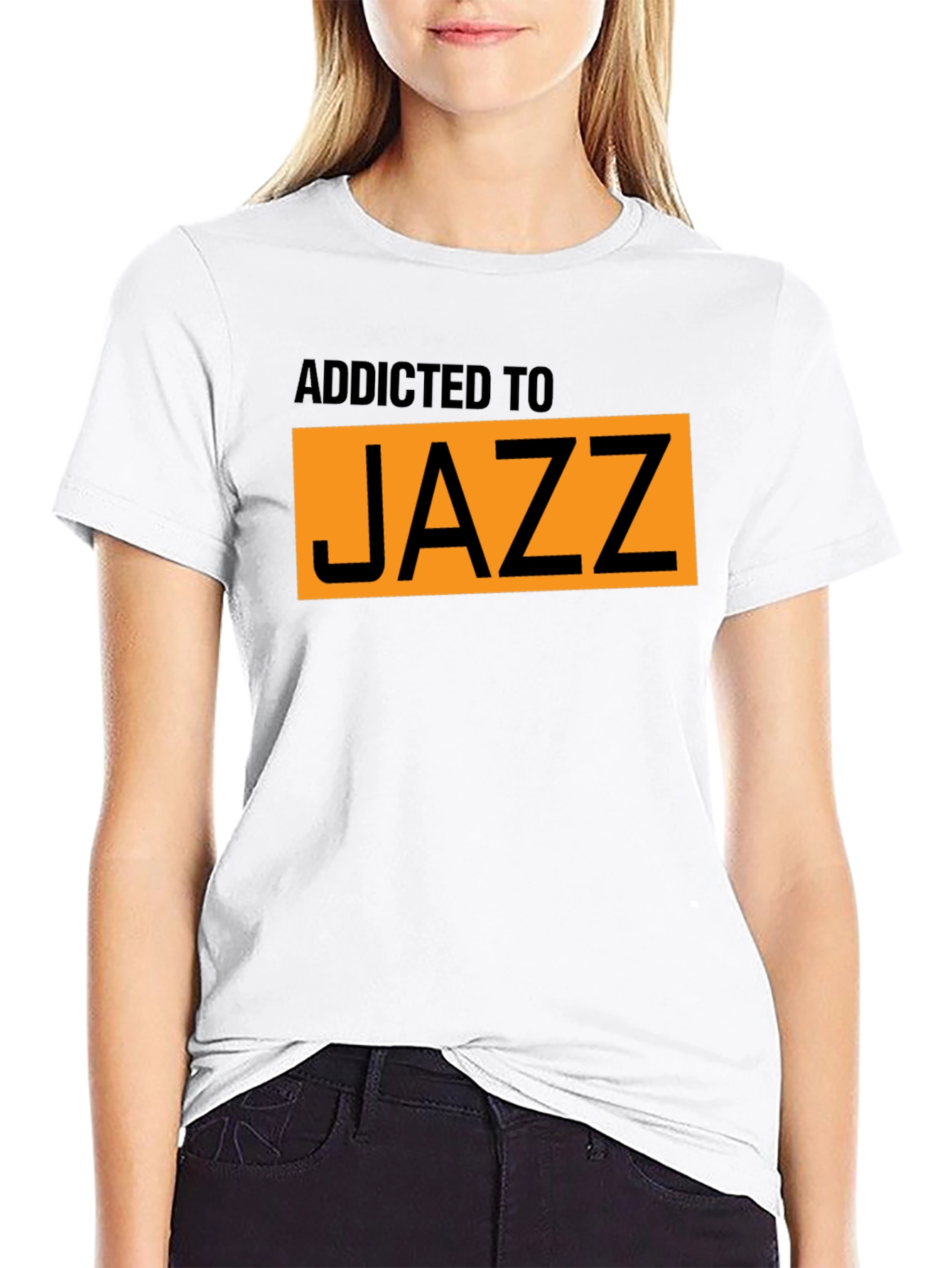 Addicted to Jazz Graphic T-Shirt