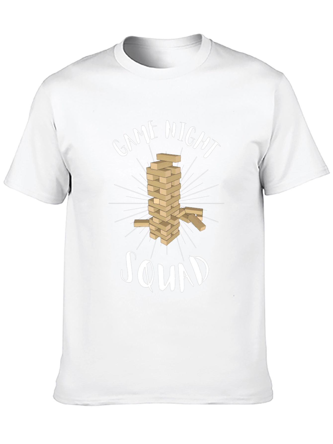 Game Night Squad Black T-Shirt