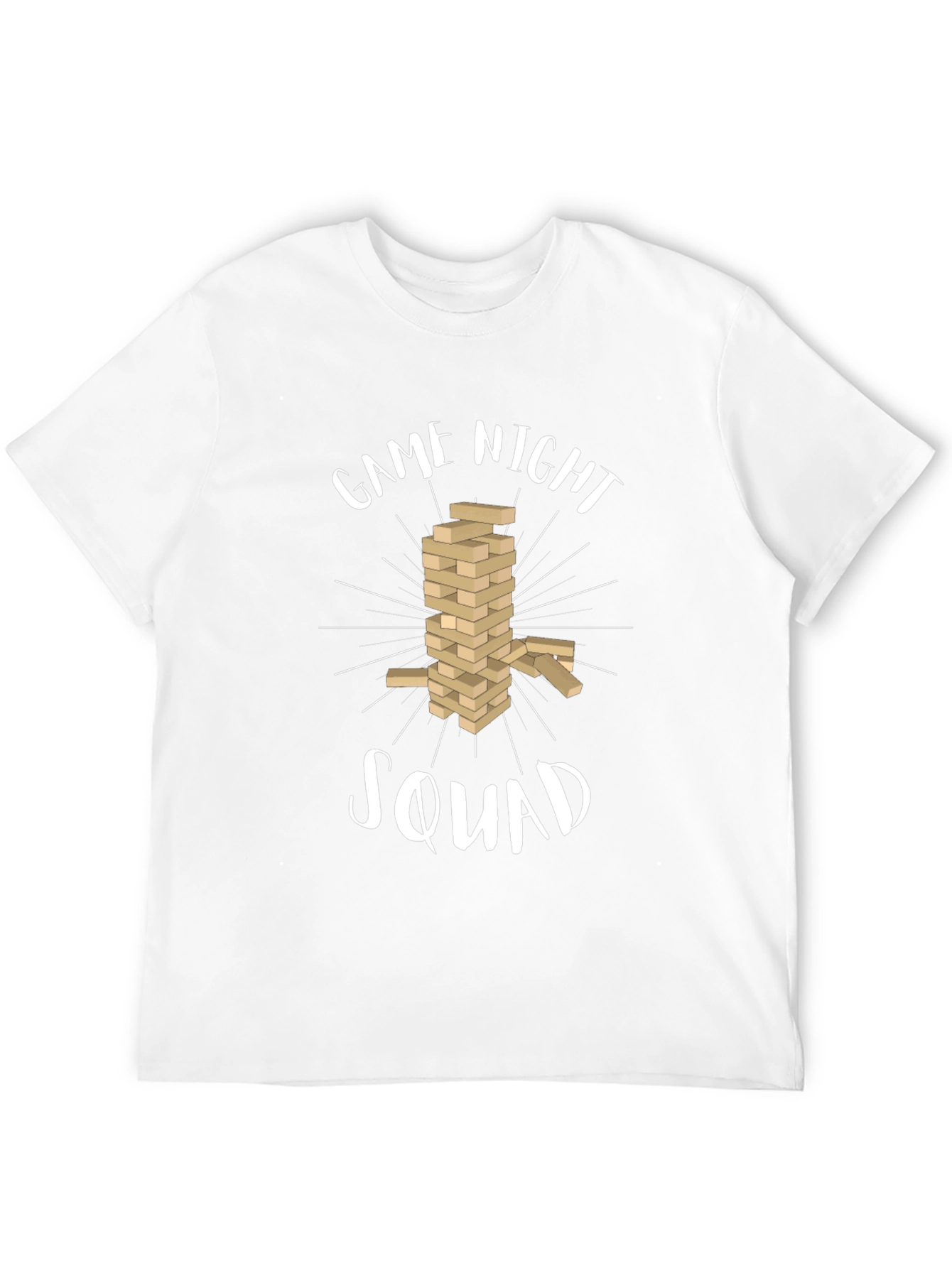 Game Night Squad Black T-Shirt