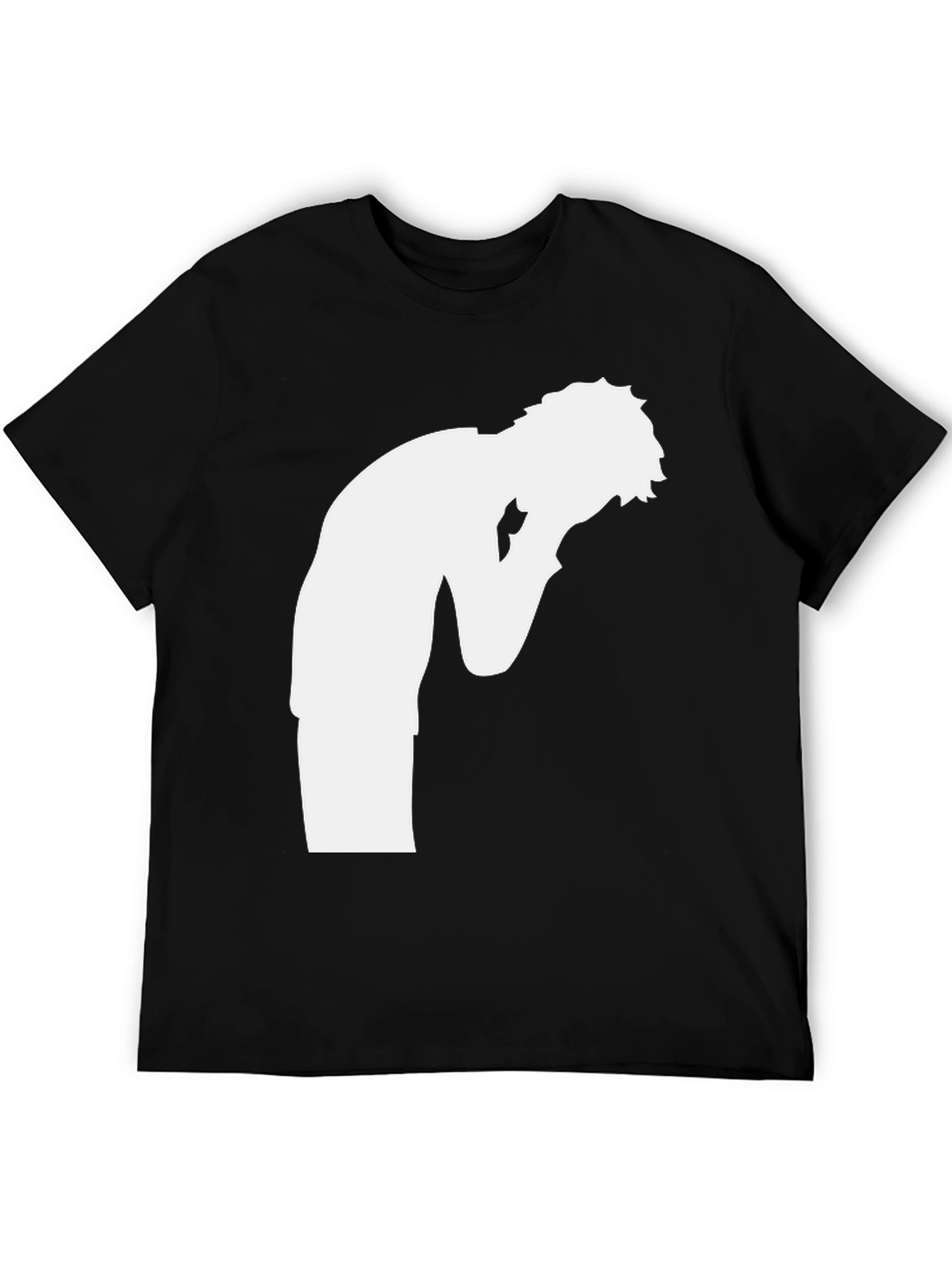 Silhouette Graphic Tee - Black Unisex T-Shirt