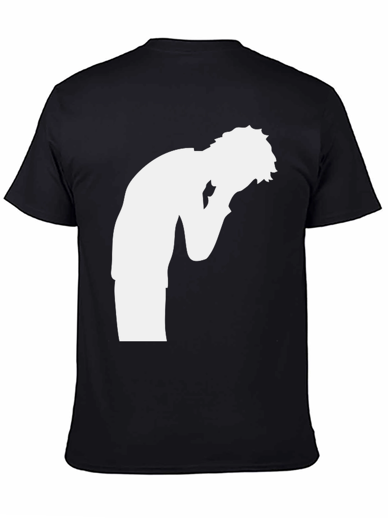 Silhouette Graphic Tee - Black Unisex T-Shirt