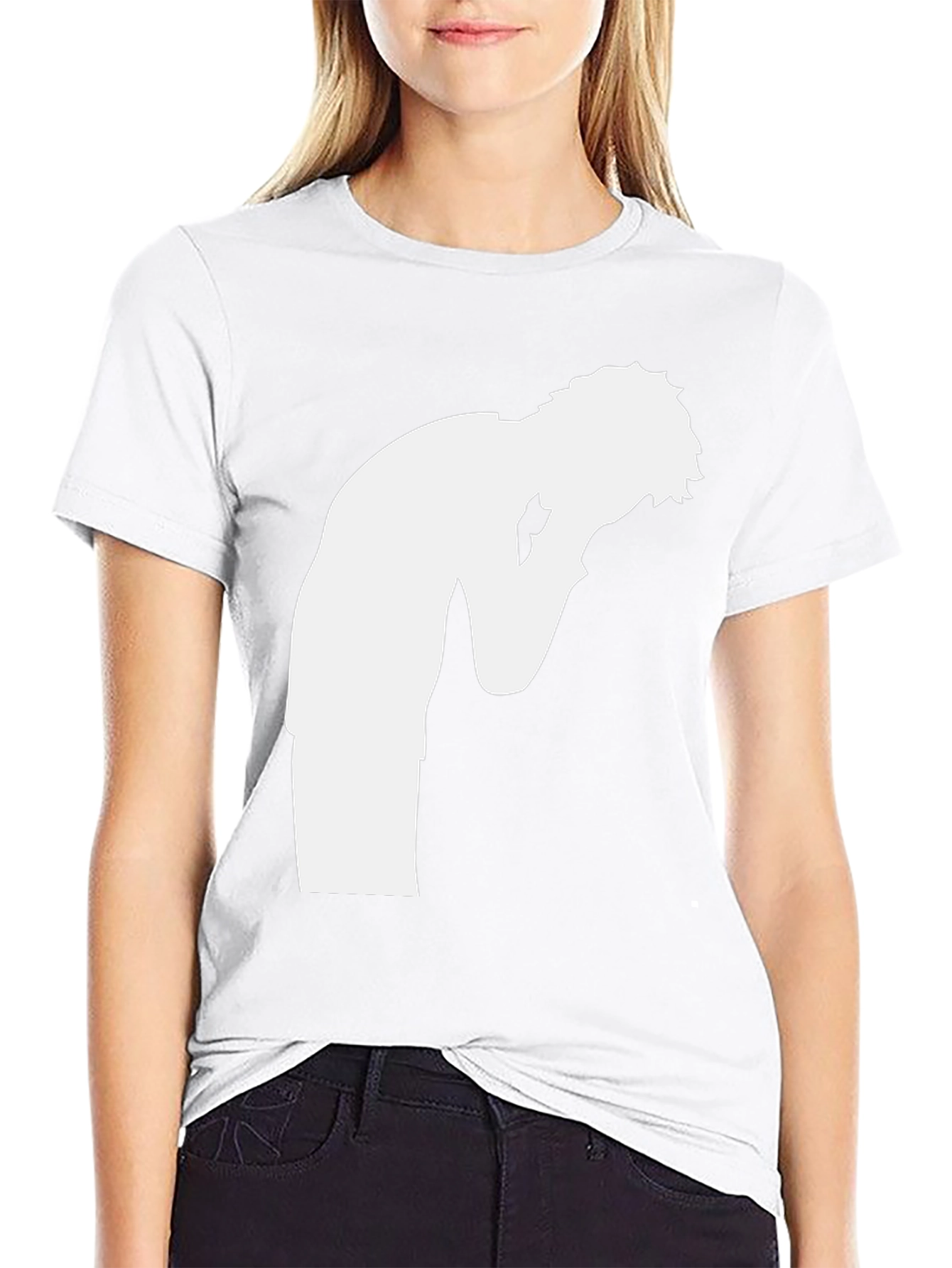 Silhouette Graphic Tee - Black Unisex T-Shirt