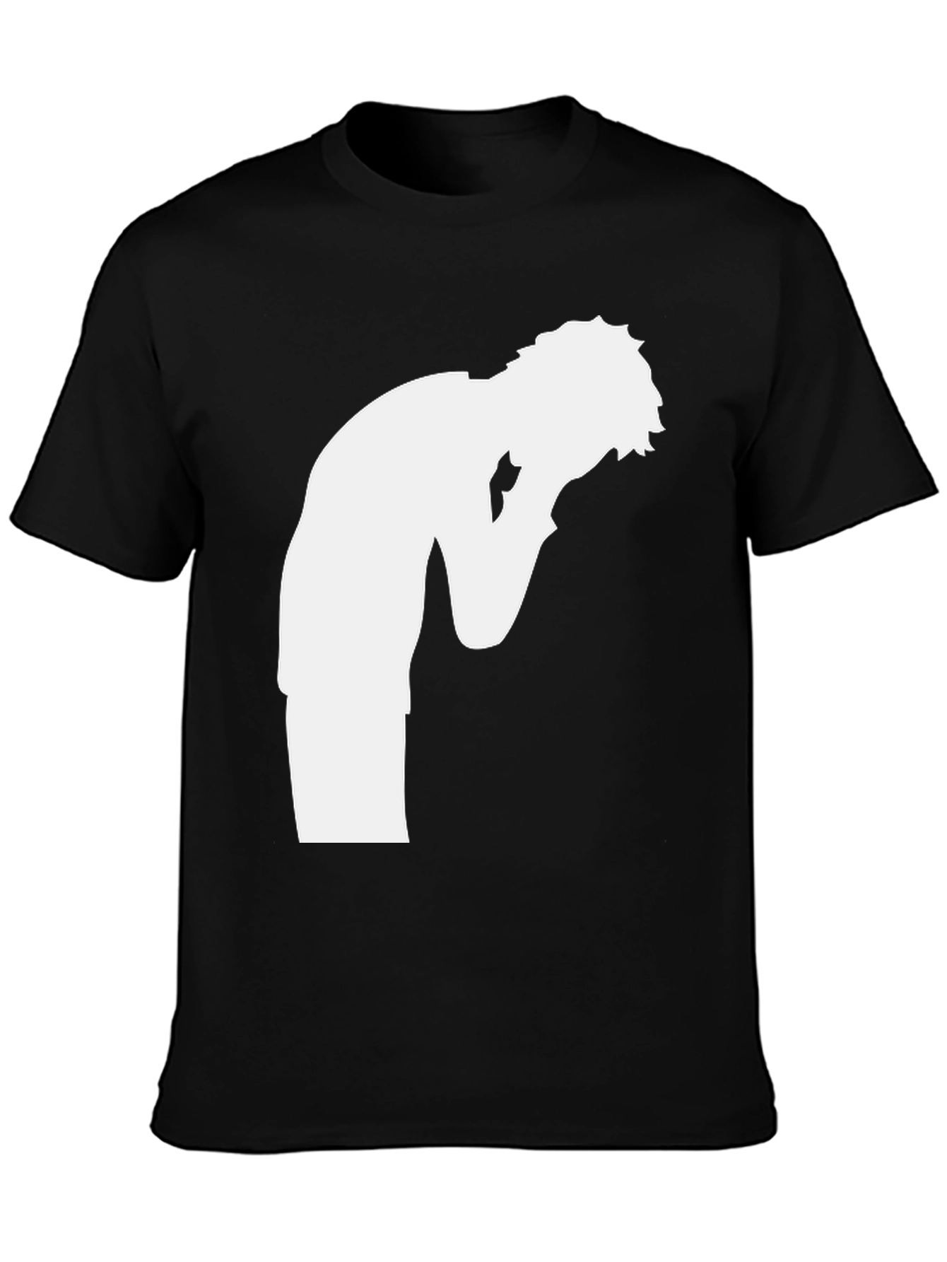 Silhouette Graphic Tee - Black Unisex T-Shirt
