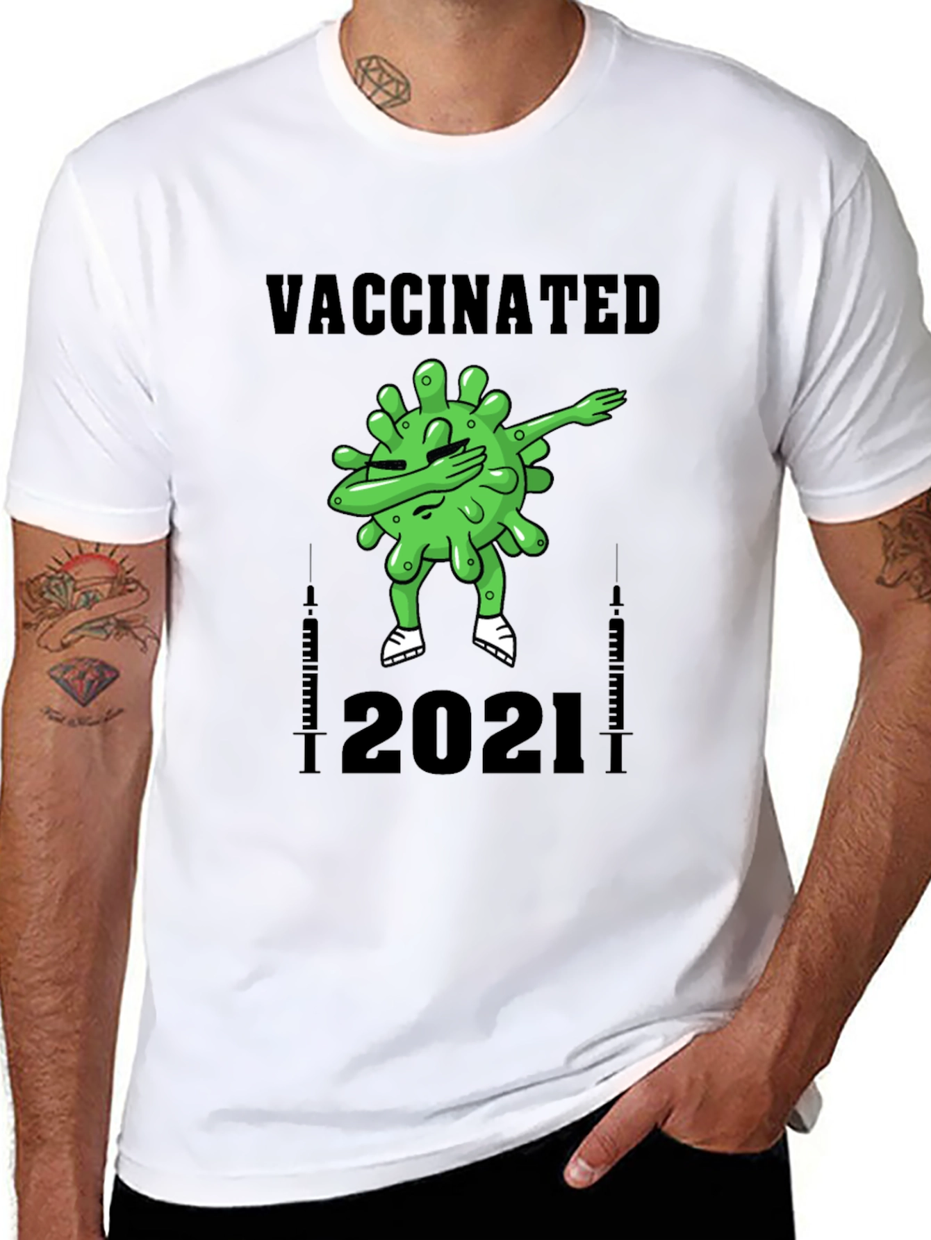Vaccinated 2021 Graphic Tee - Unisex