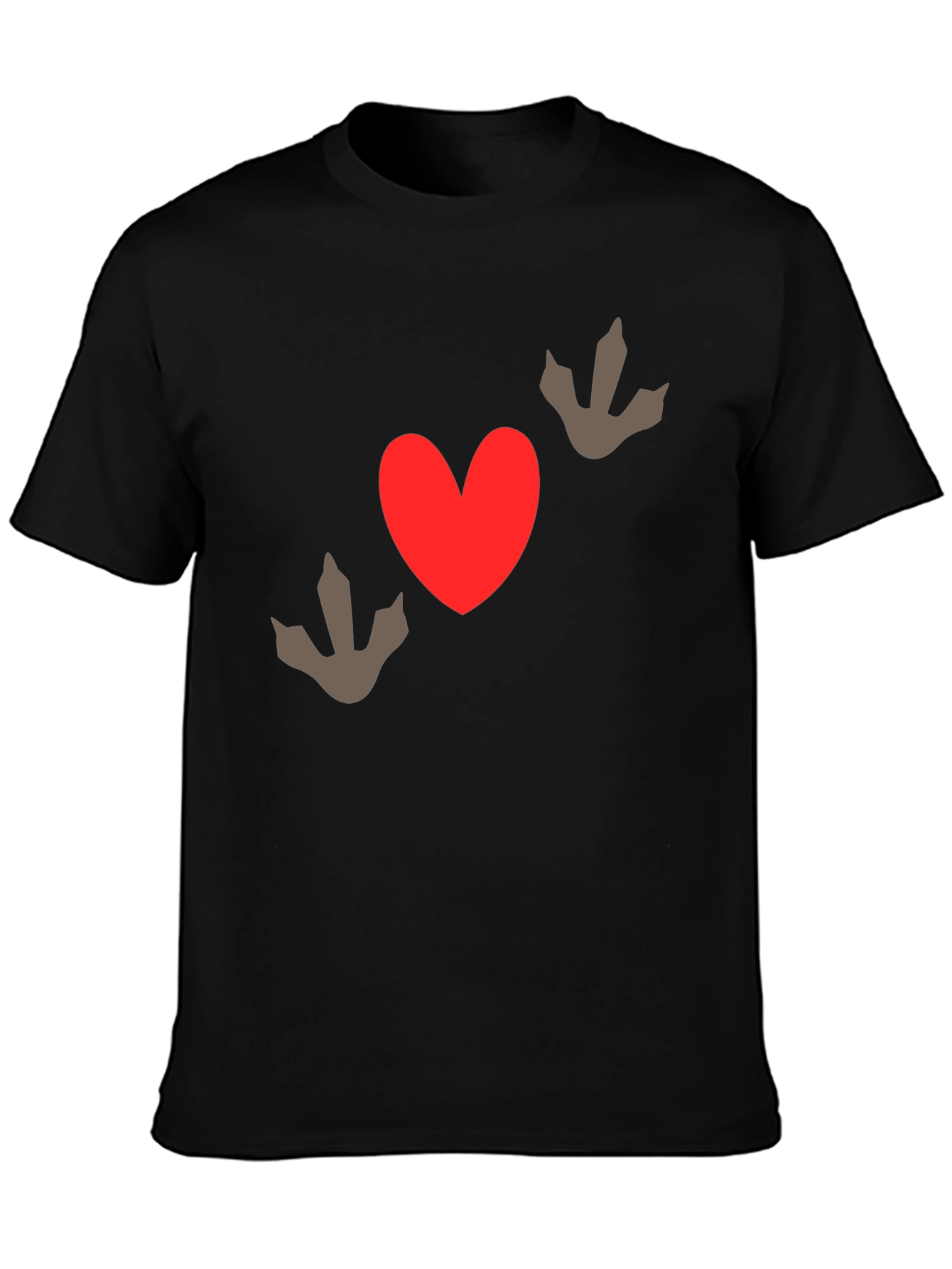 Dino Heart T-Shirt - Love Dinosaurs!