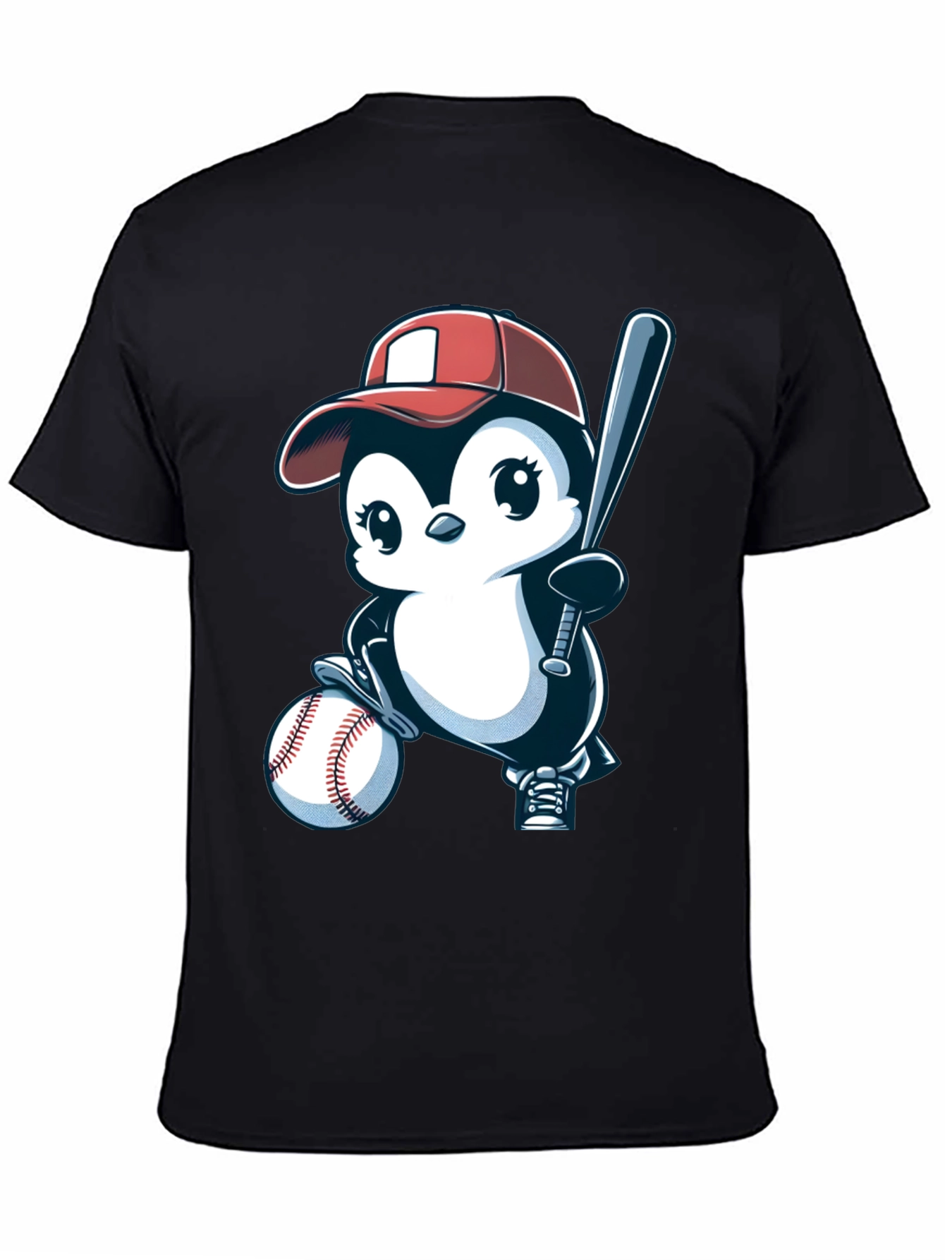 Baseball Penguin T-Shirt