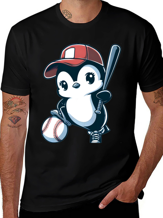 Baseball Penguin T-Shirt