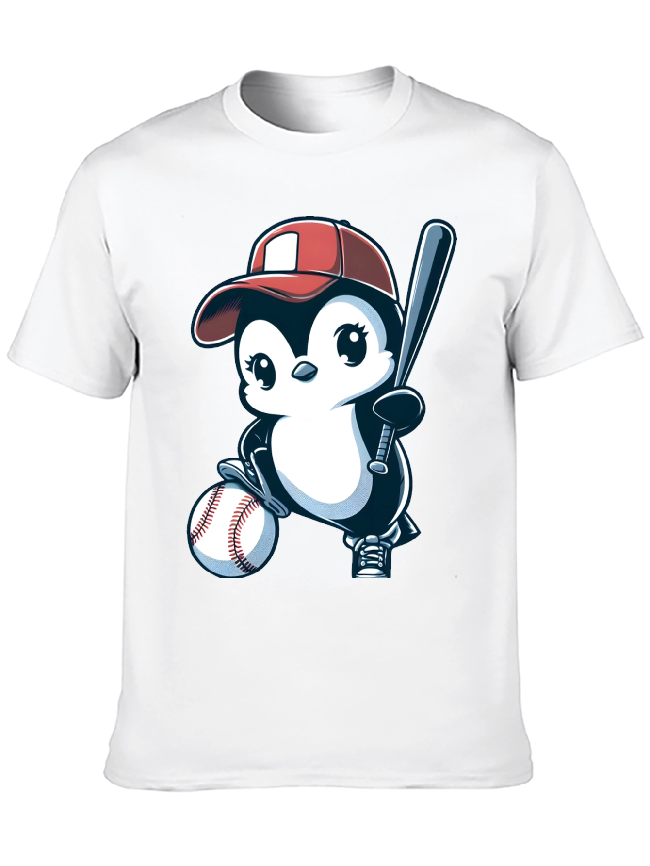 Baseball Penguin T-Shirt