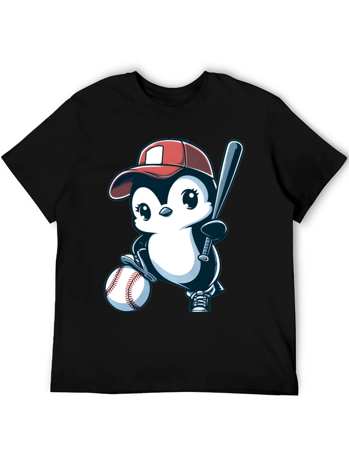 Baseball Penguin T-Shirt