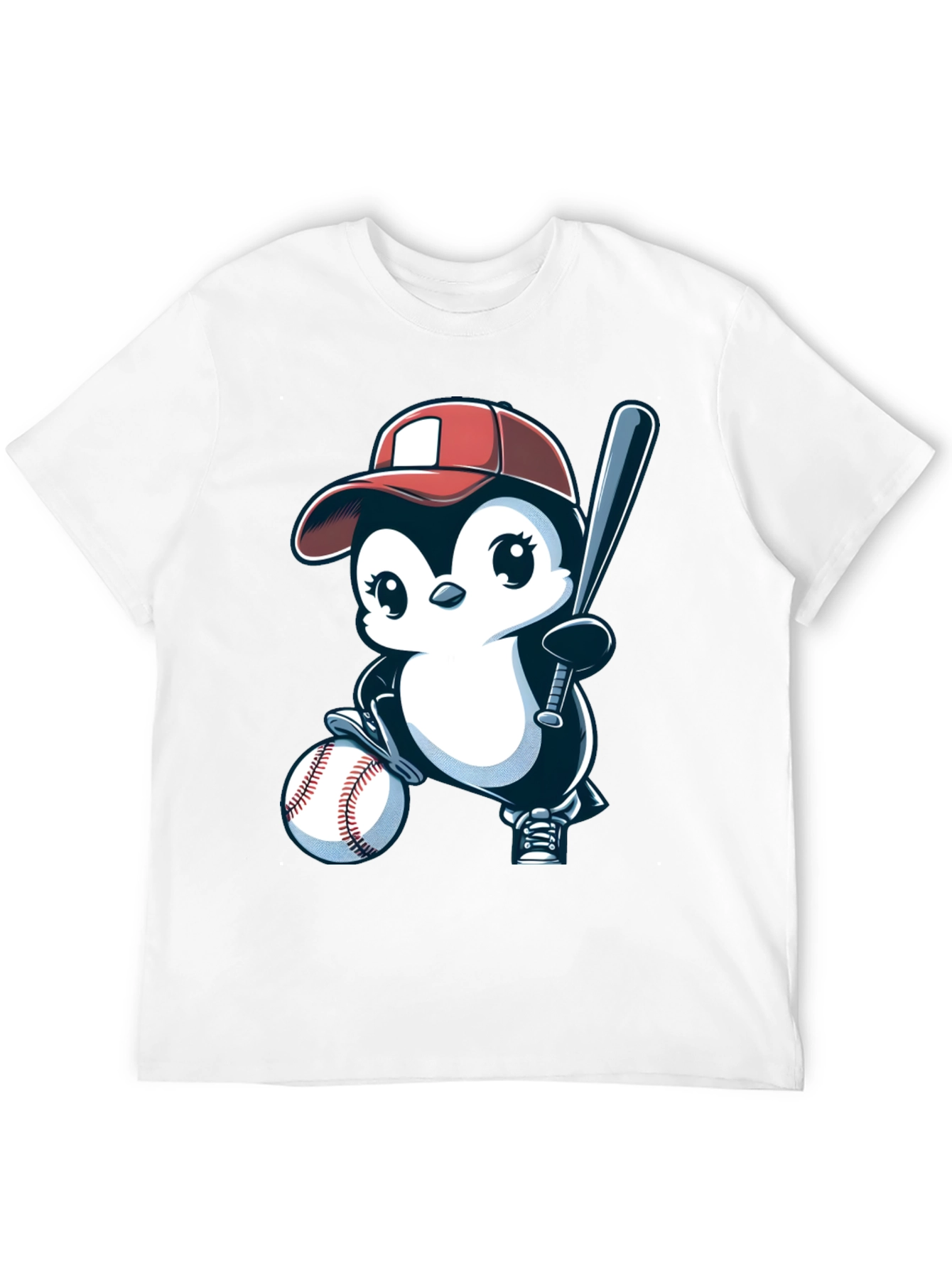 Baseball Penguin T-Shirt