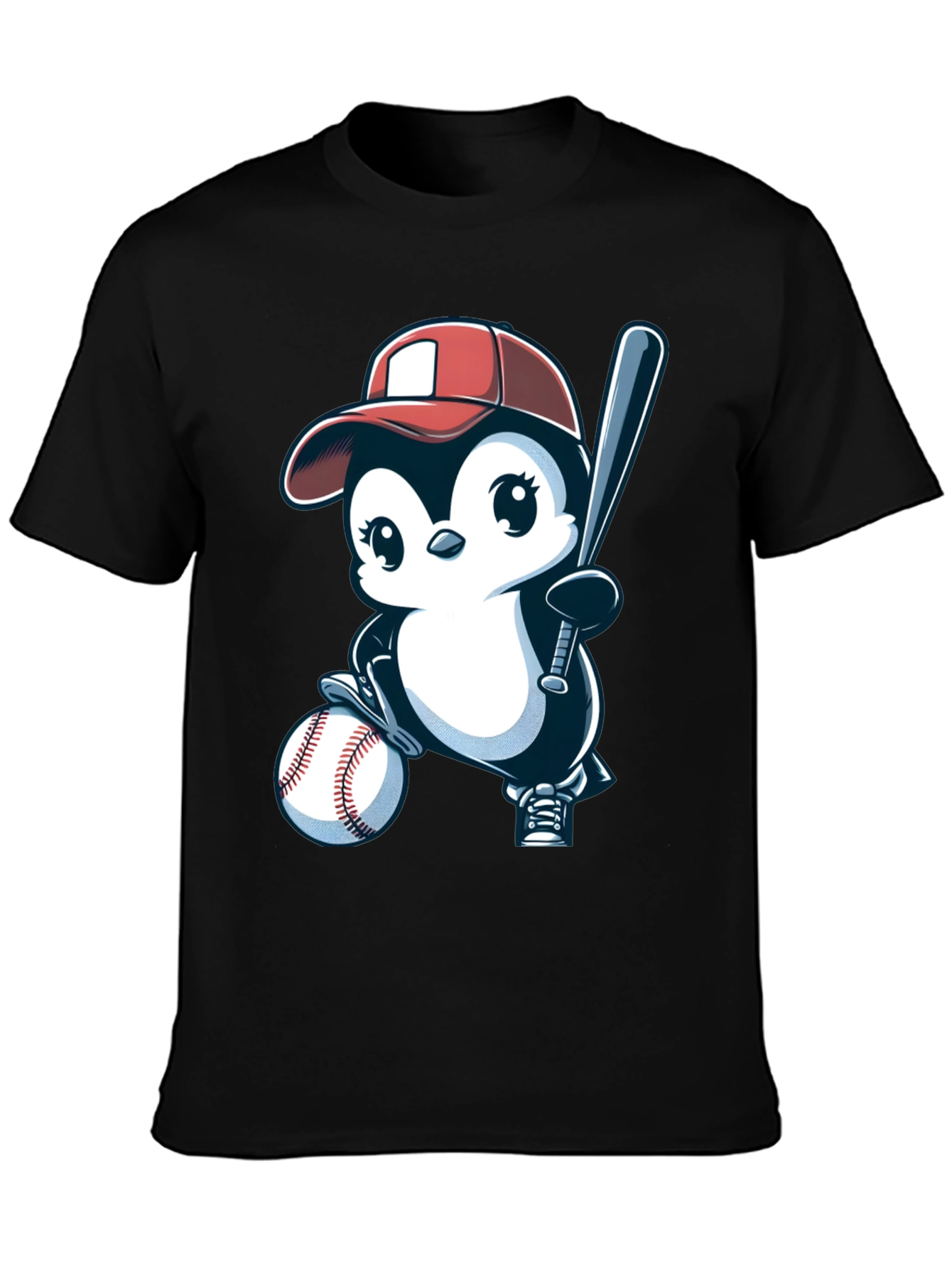 Baseball Penguin T-Shirt