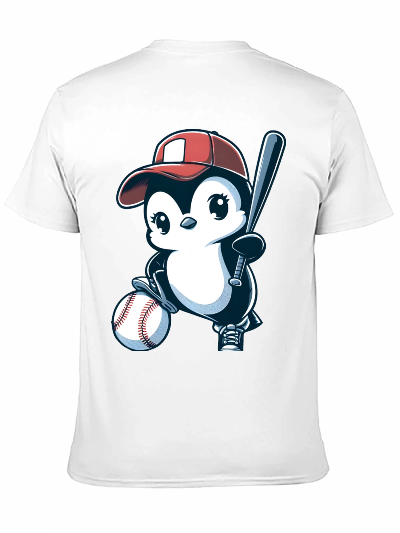 Baseball Penguin T-Shirt