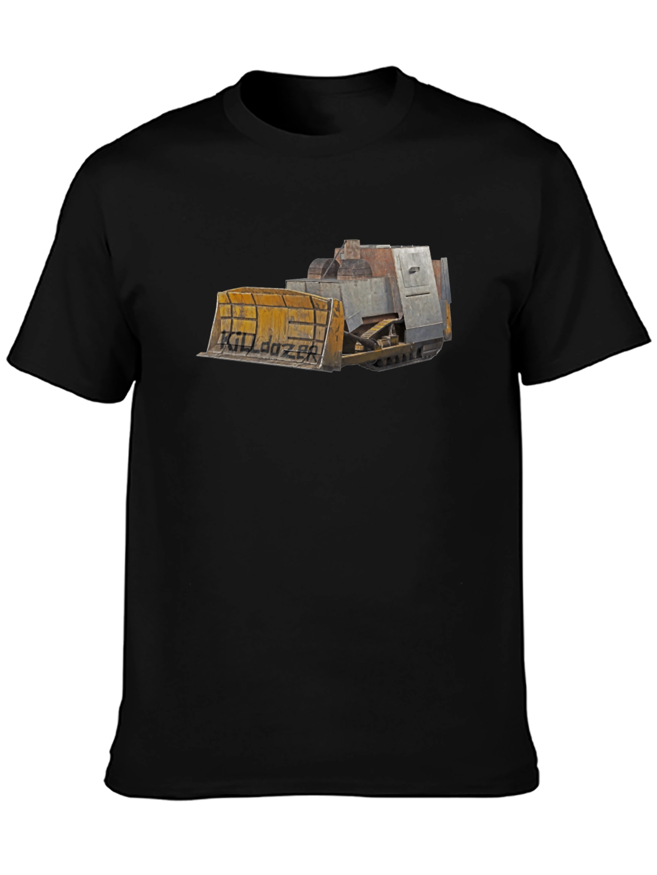 Killdozer Graphic T-Shirt - Black Cotton Tee