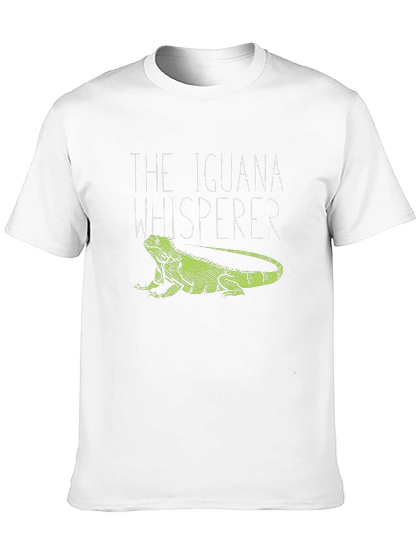 The Iguana Whisperer Graphic Tee - Black Unisex T-Shirt