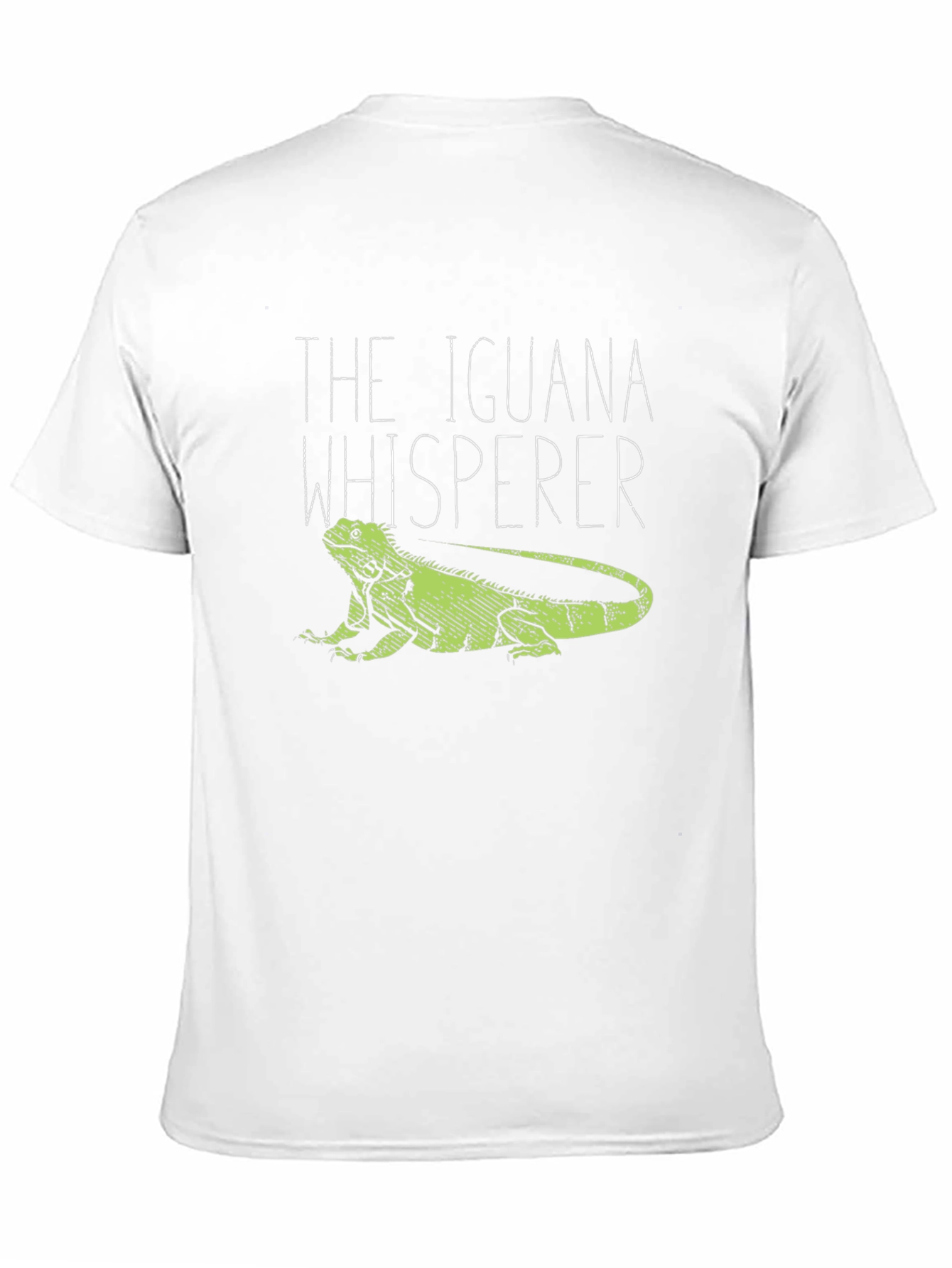 The Iguana Whisperer Graphic Tee - Black Unisex T-Shirt