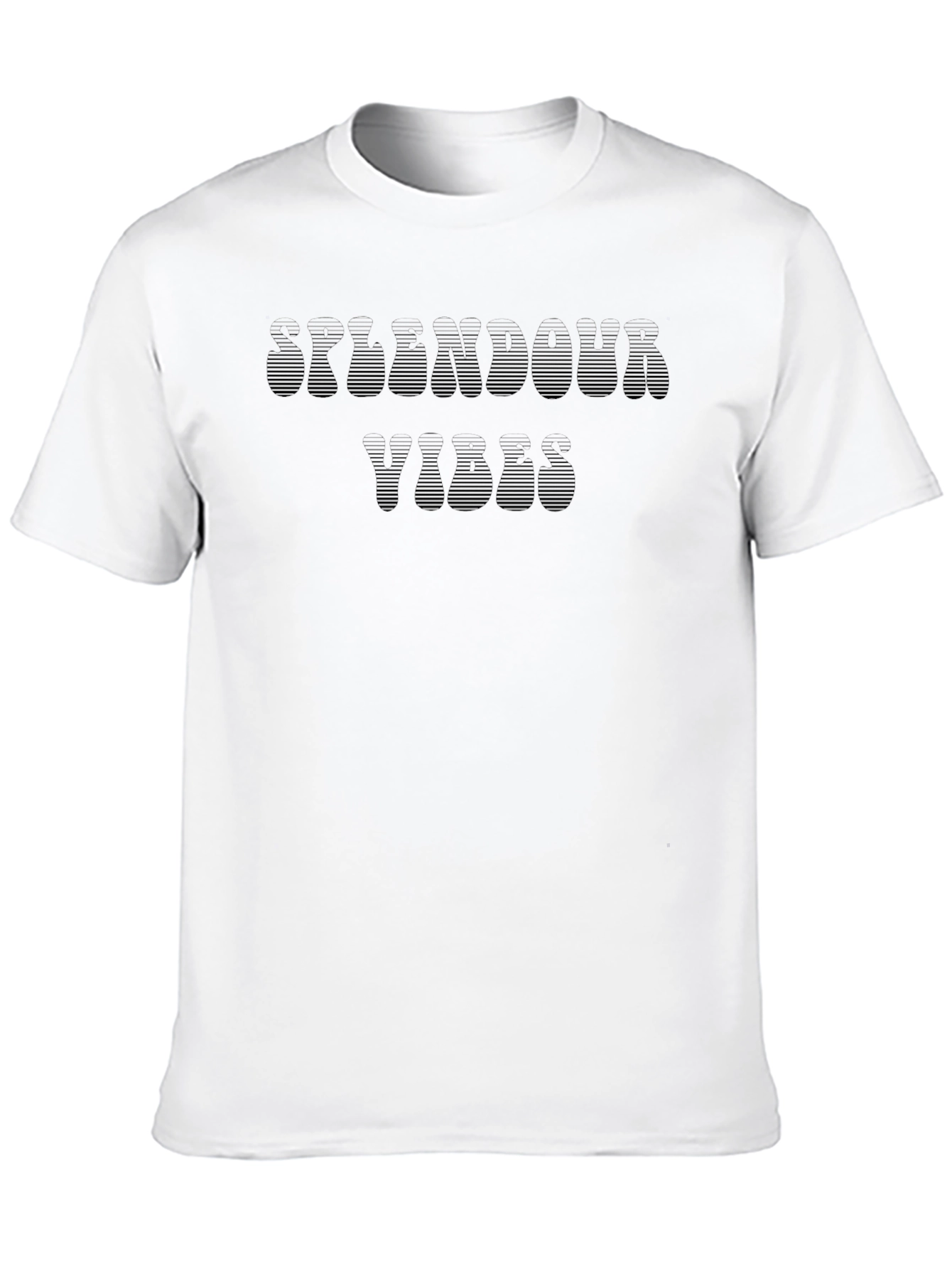 Splendour Vibes Black Graphic Tee