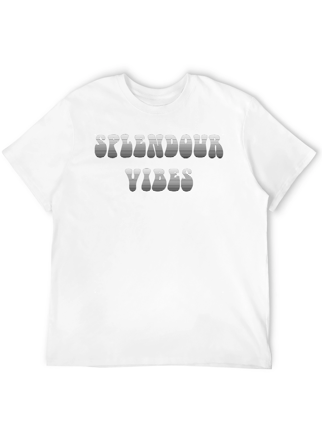 Splendour Vibes Black Graphic Tee