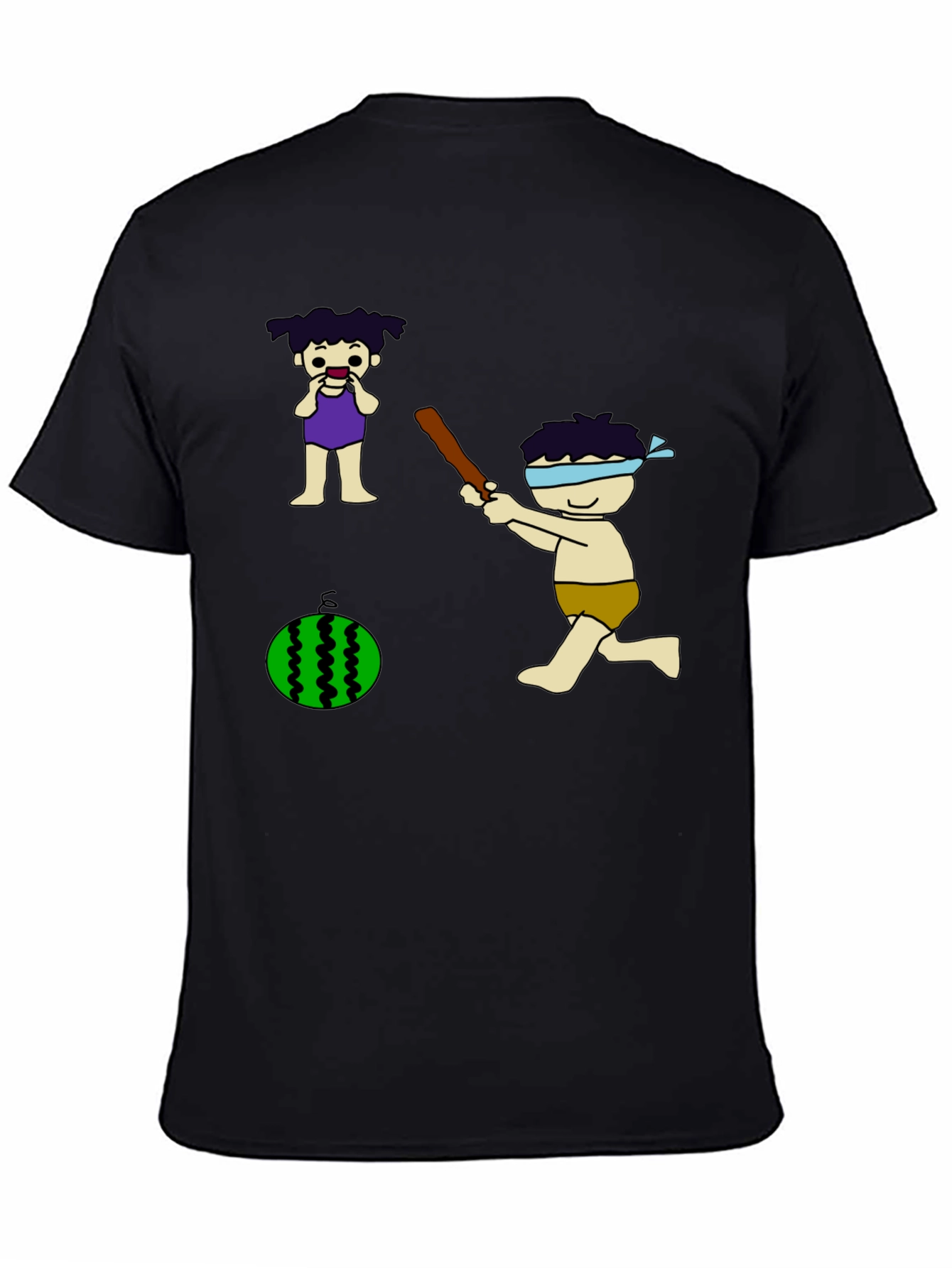 Whimsical Watermelon Smash Graphic Tee
