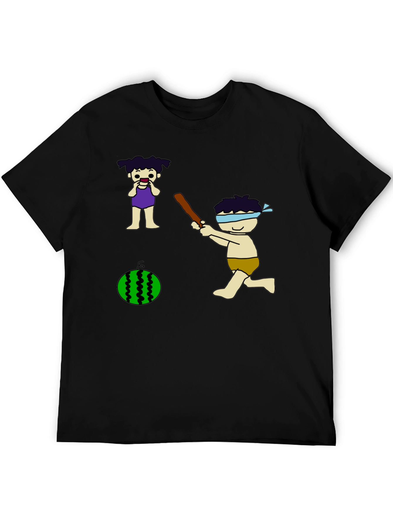 Whimsical Watermelon Smash Graphic Tee