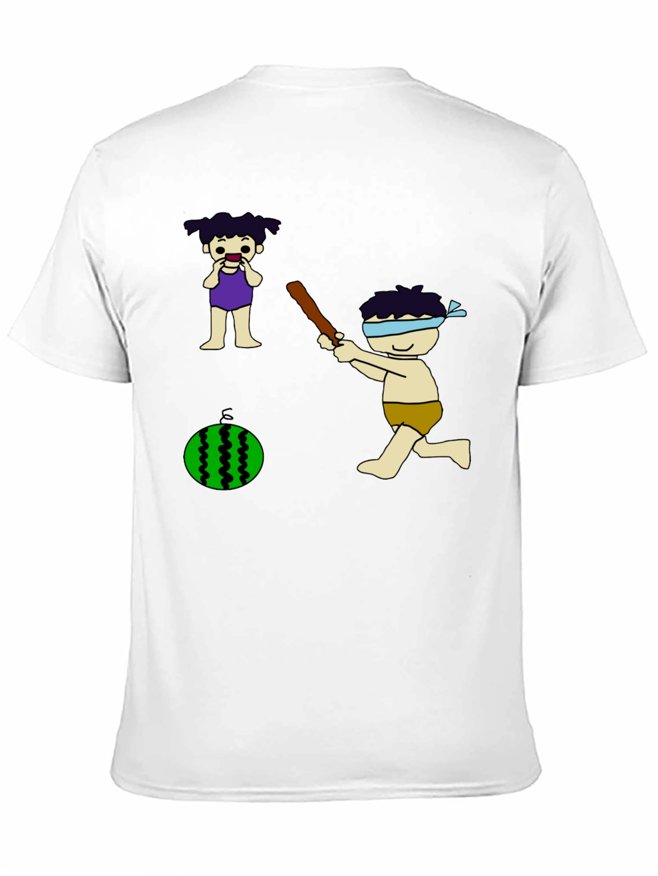 Whimsical Watermelon Smash Graphic Tee