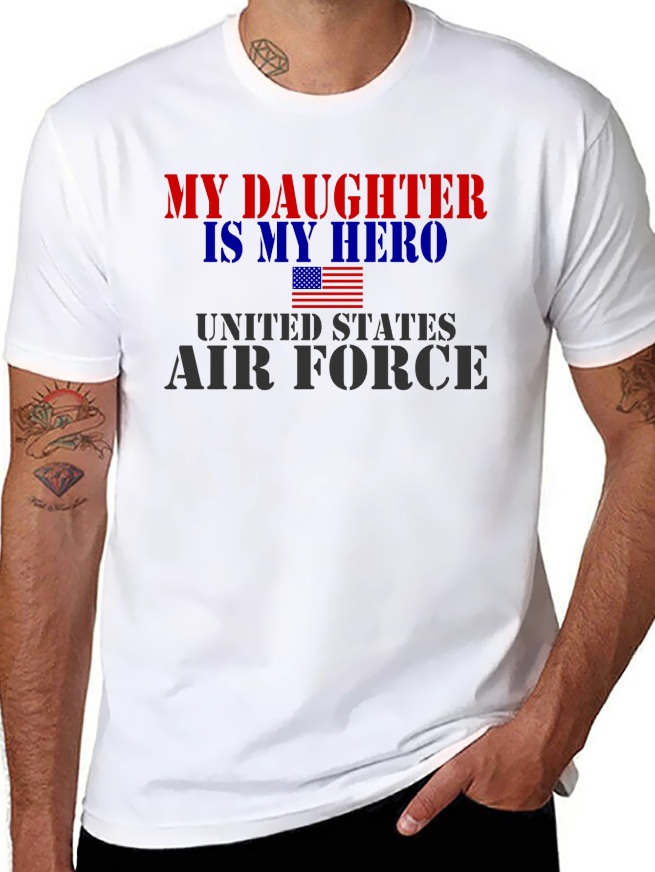 My Daughter Hero United States Air Force T-Shirt