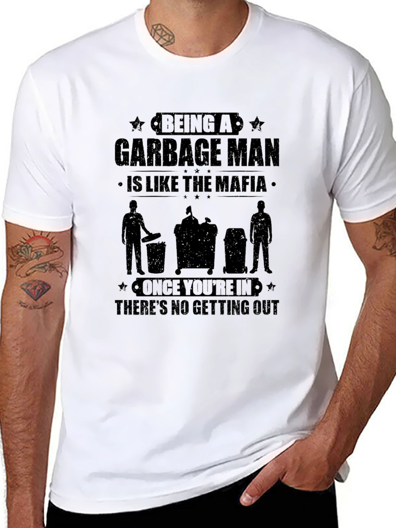 Garbage Man Mafia T-Shirt