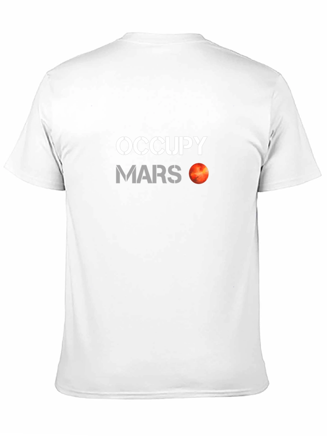 Occupy Mars Graphic T-Shirt - Space Exploration Tee