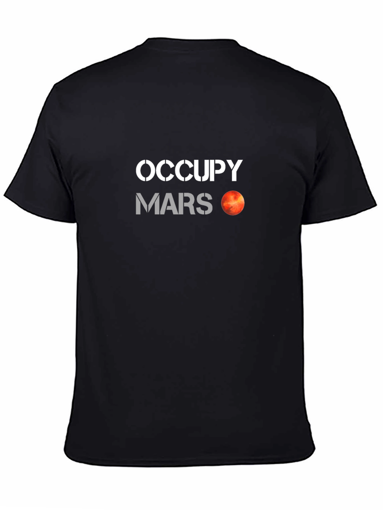 Occupy Mars Graphic T-Shirt - Space Exploration Tee