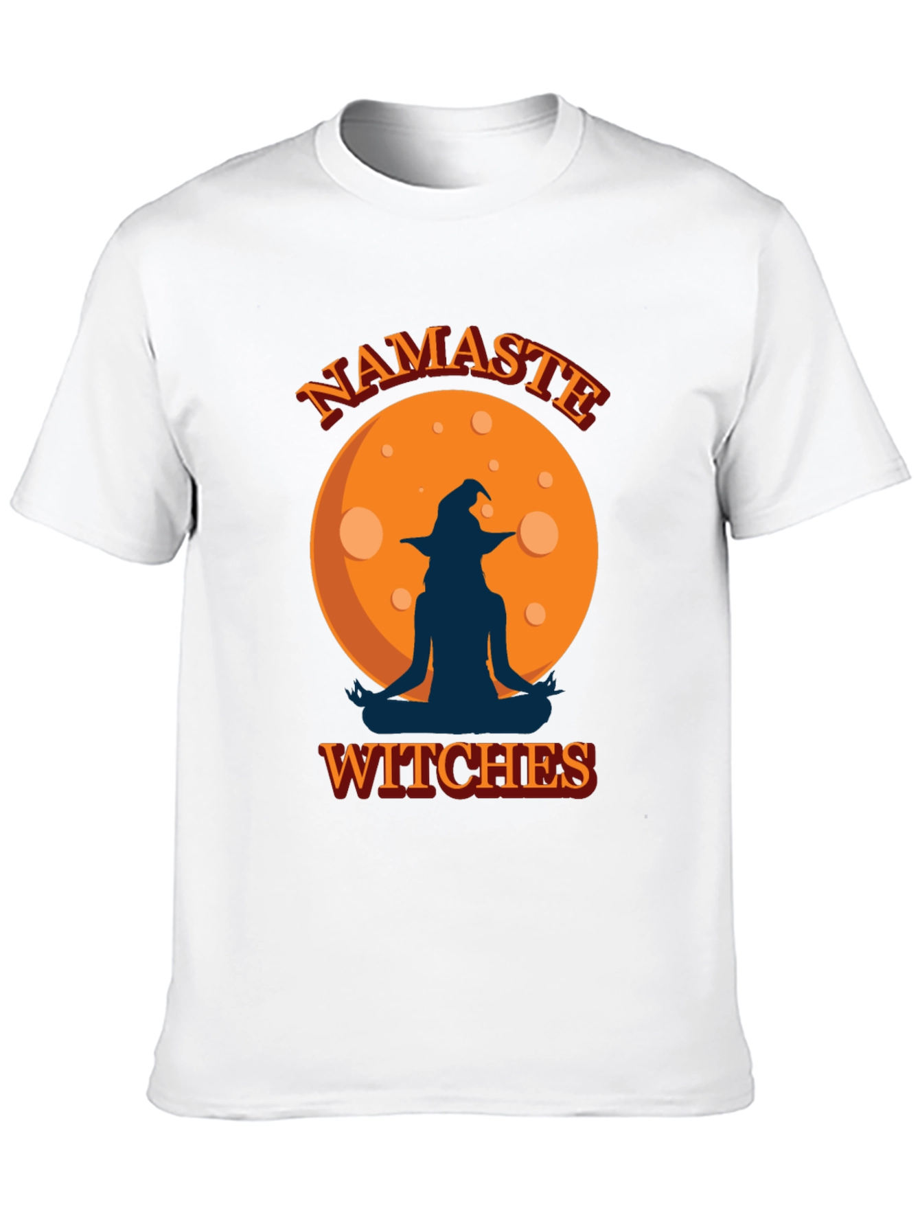 Namaste Witches Graphic Tee - Halloween Yoga Shirt
