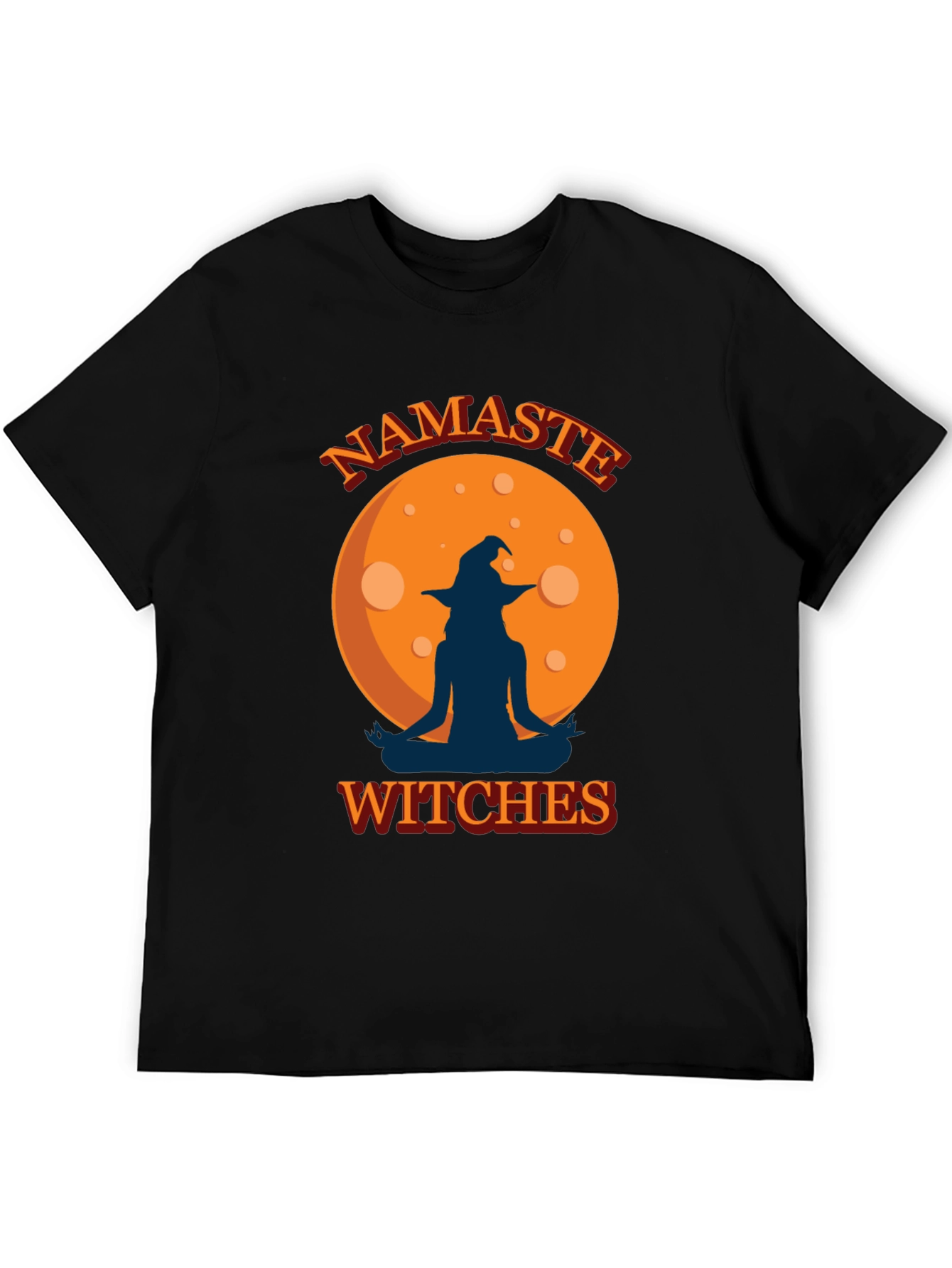 Namaste Witches Graphic Tee - Halloween Yoga Shirt