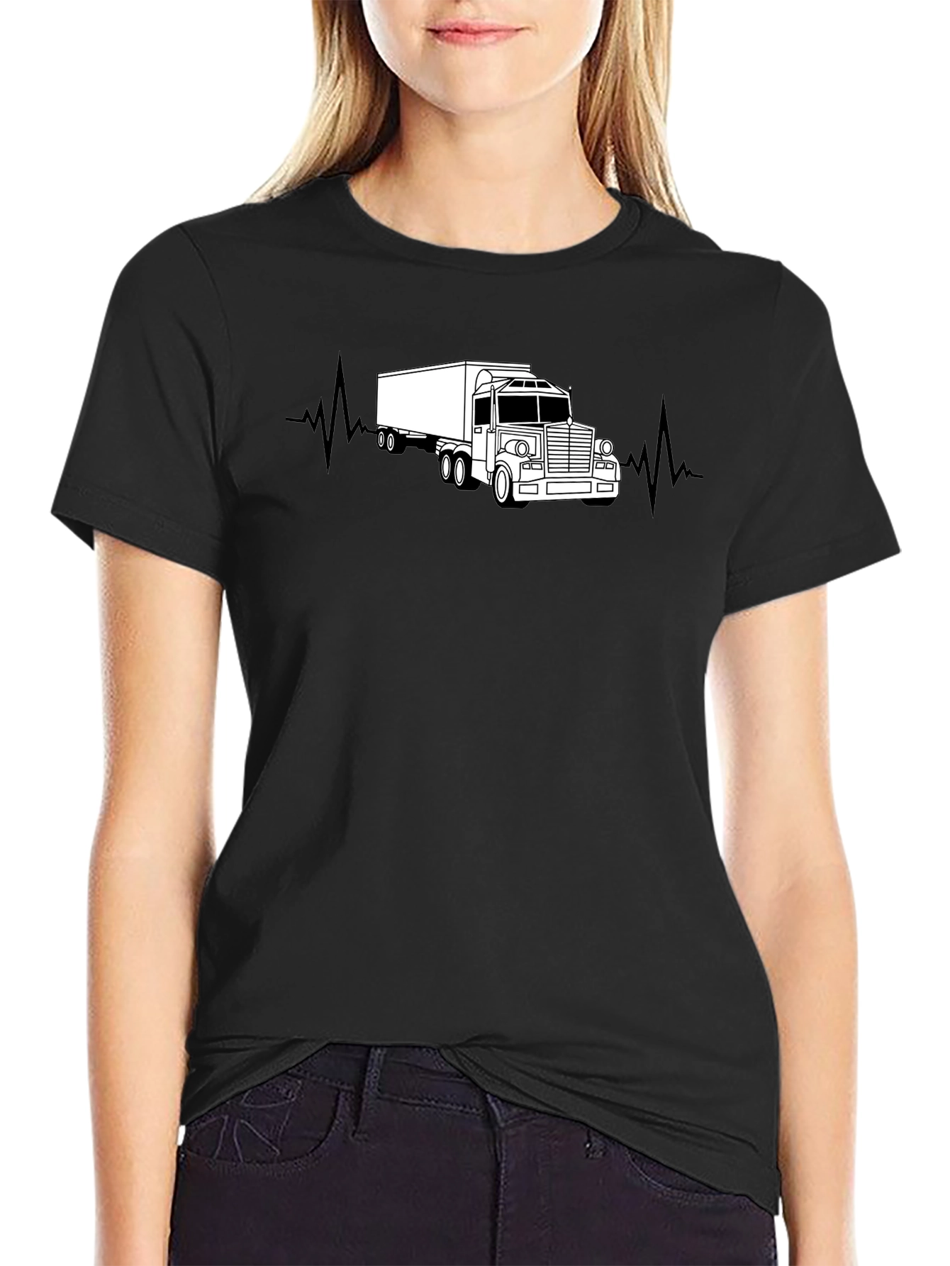 Truck Heartbeat T-Shirt