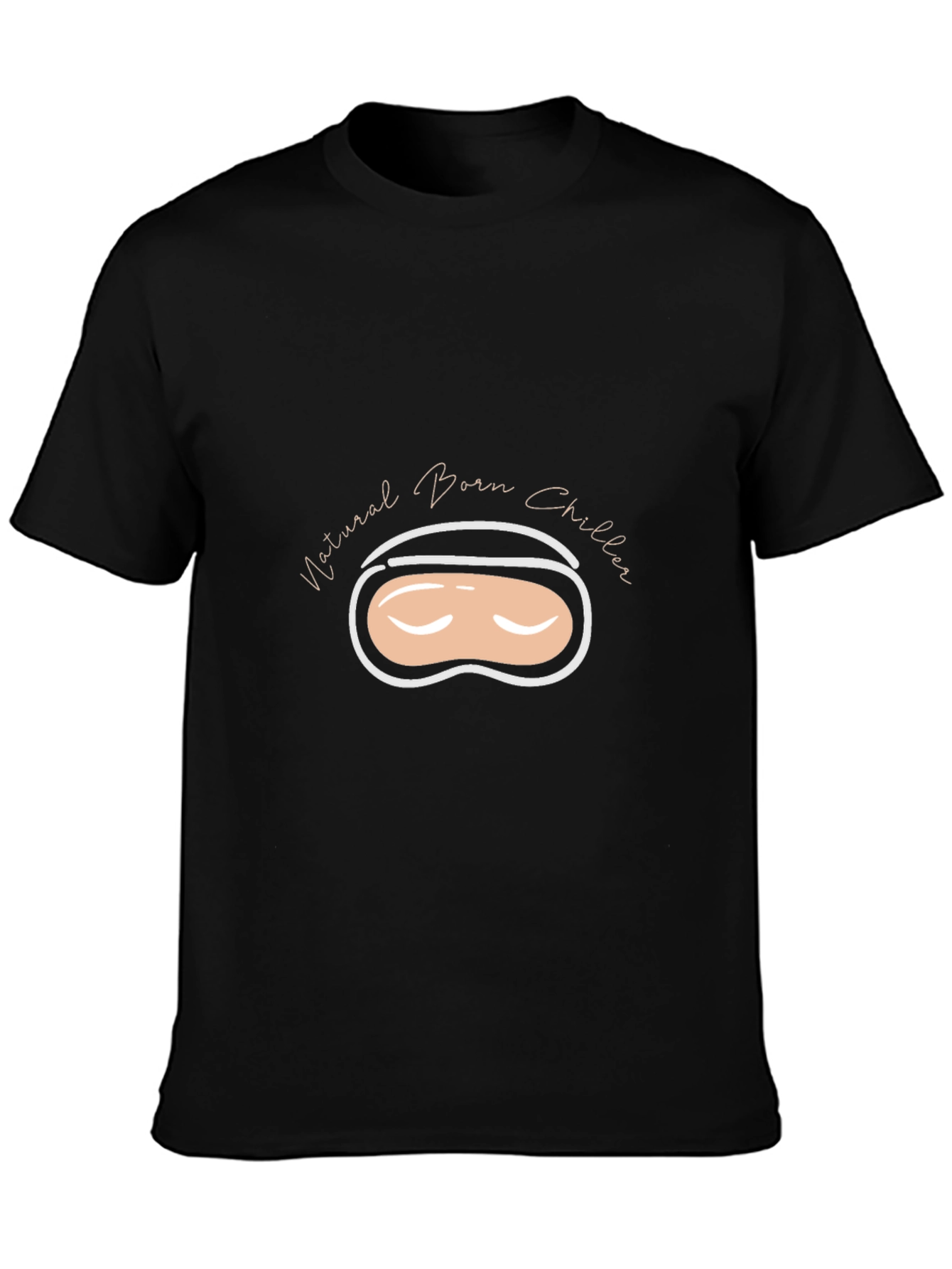 Natural Born Chiller Black T-Shirt