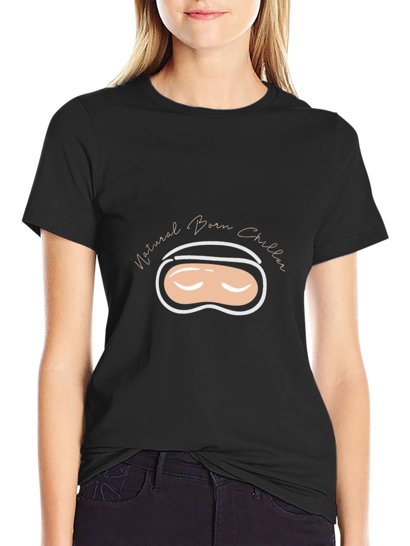 Natural Born Chiller Black T-Shirt