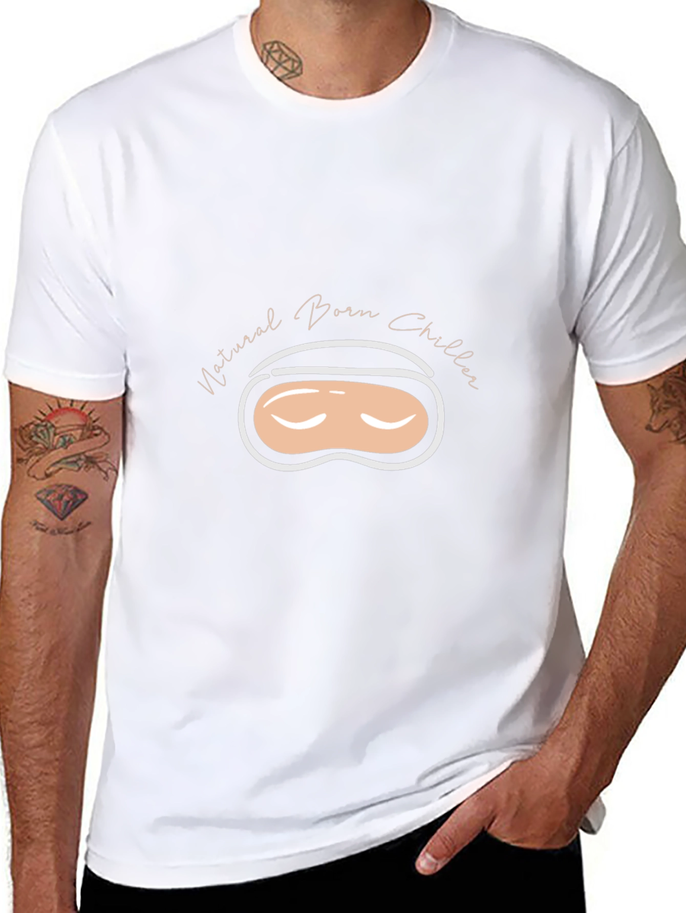 Natural Born Chiller Black T-Shirt