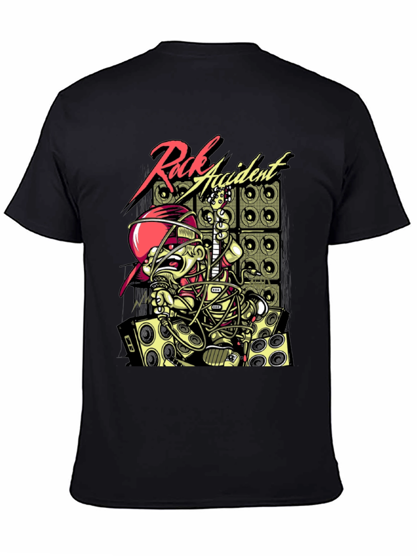Rock Accident Graphic T-Shirt