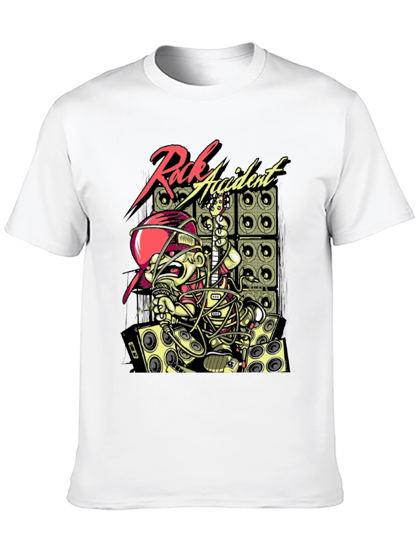 Rock Accident Graphic T-Shirt