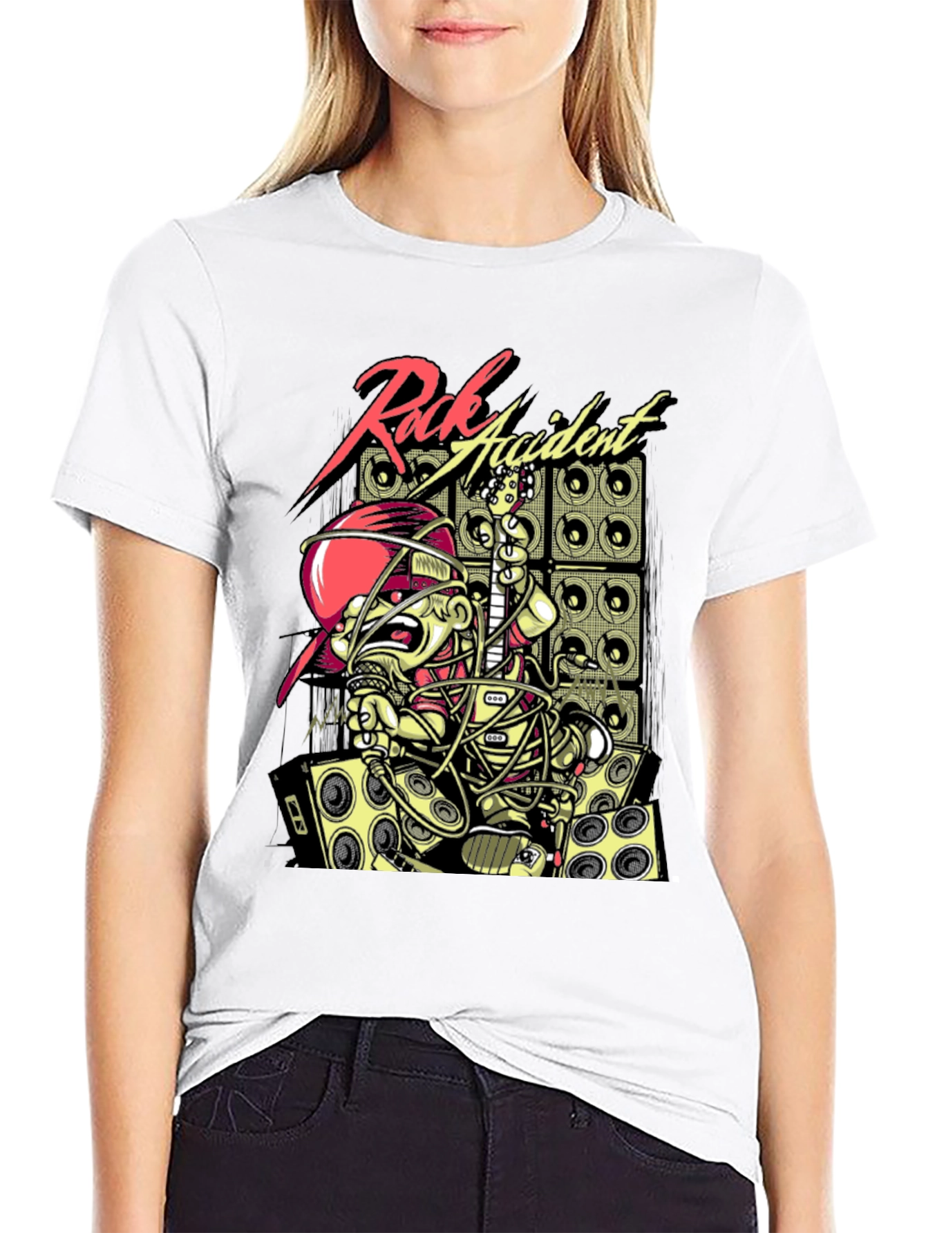 Rock Accident Graphic T-Shirt