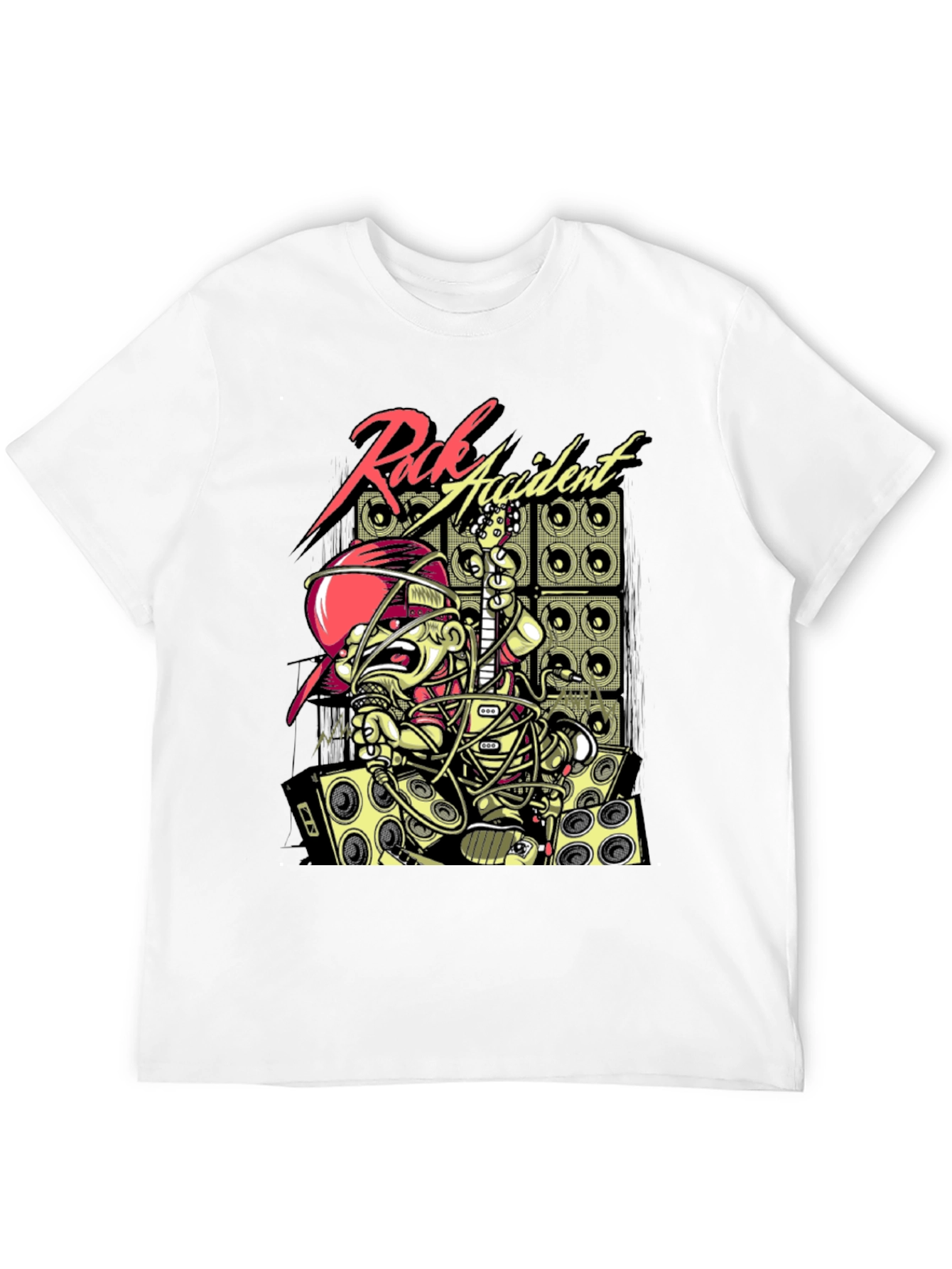 Rock Accident Graphic T-Shirt