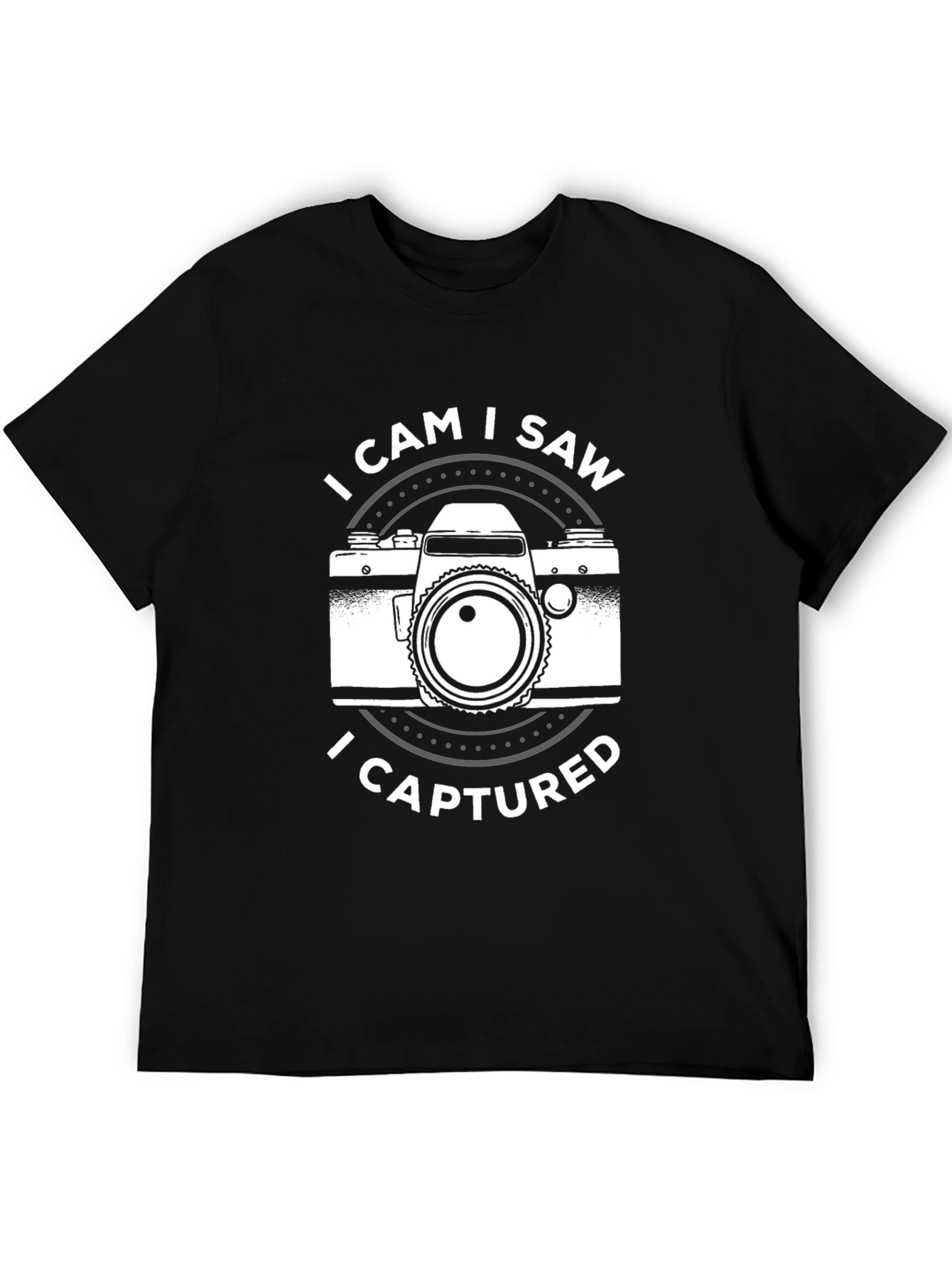 I Cam I Saw I Captured Photographer T-Shirt