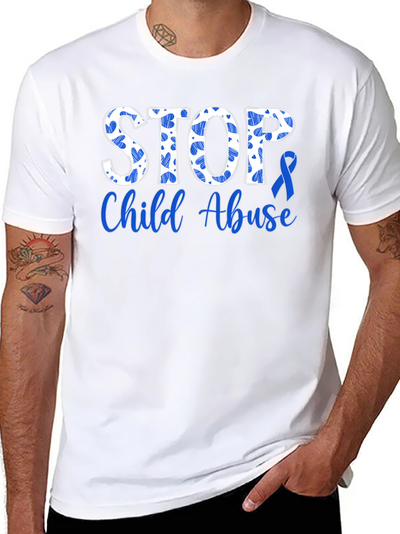 Stop Child Abuse Awareness T-Shirt