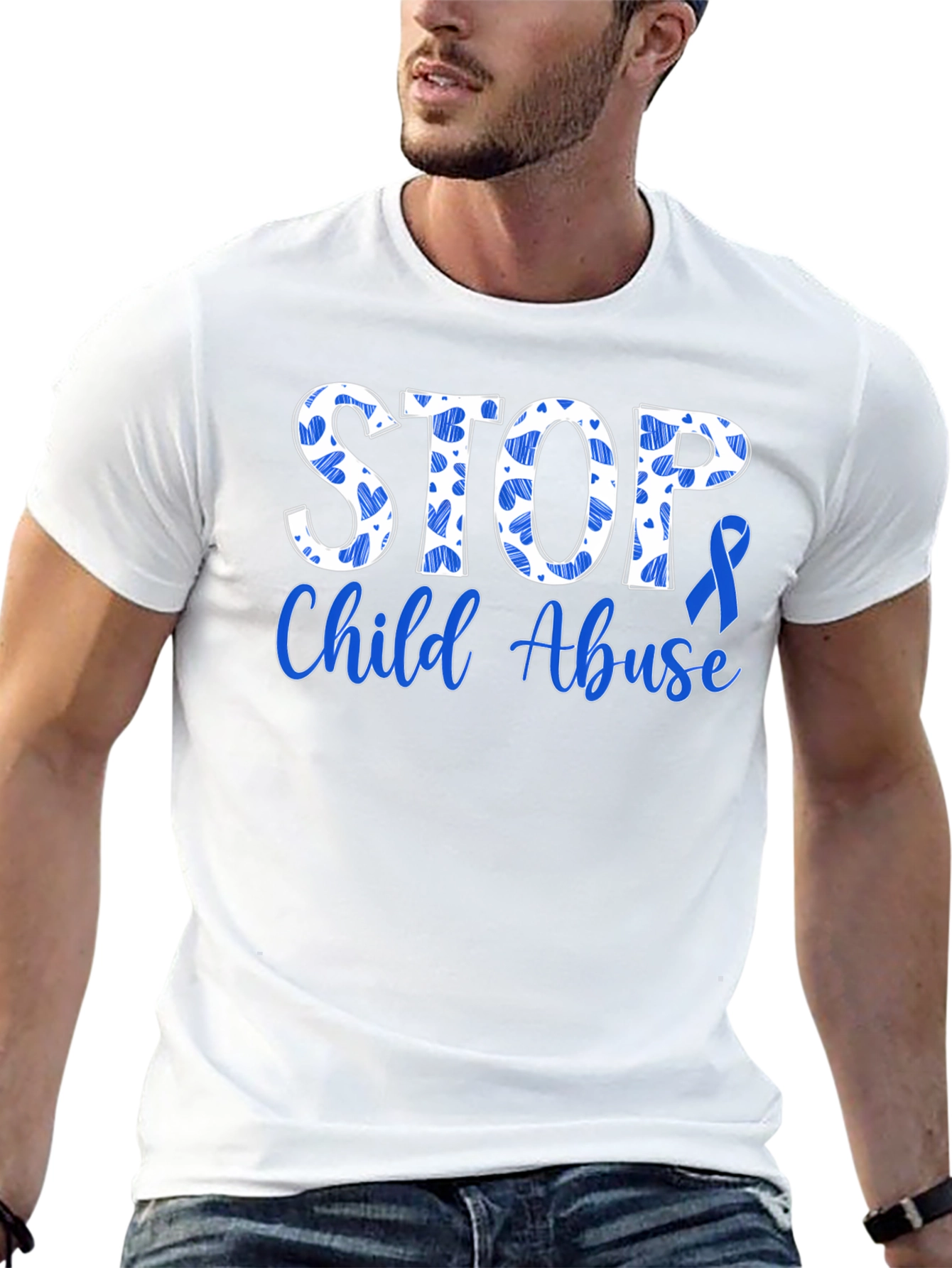 Stop Child Abuse Awareness T-Shirt