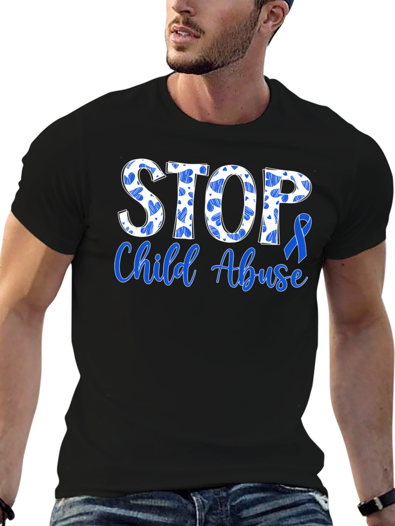 Stop Child Abuse Awareness T-Shirt