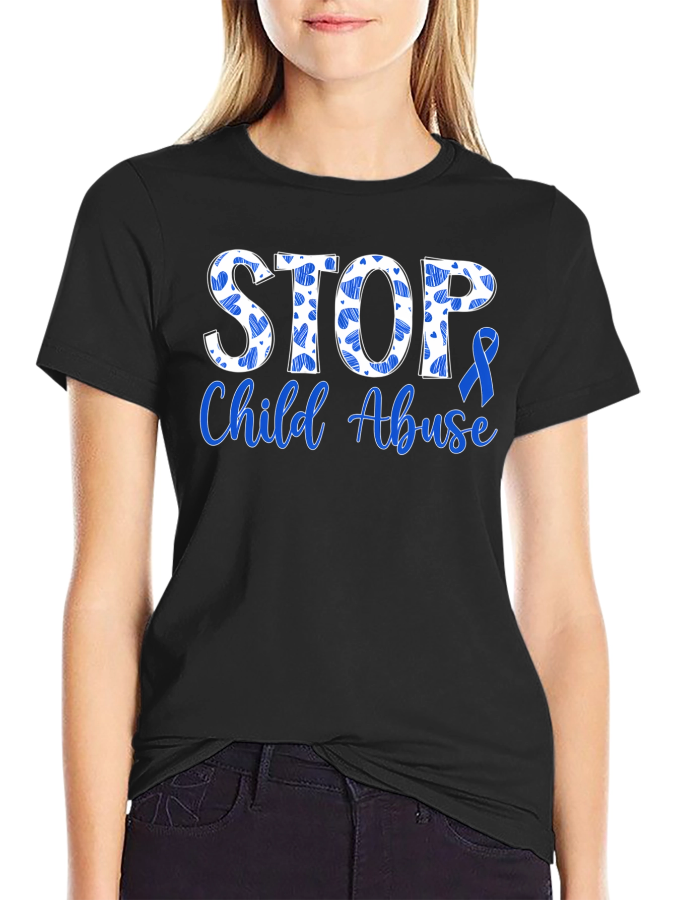 Stop Child Abuse Awareness T-Shirt
