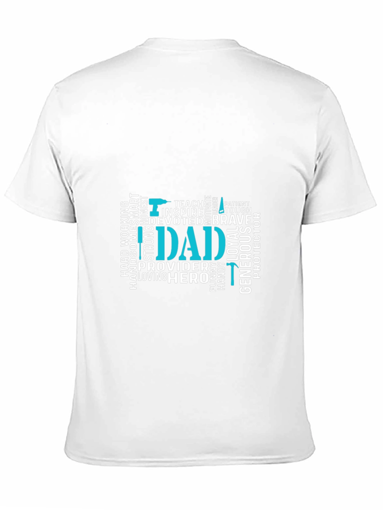 Dad Word Art Graphic T-Shirt