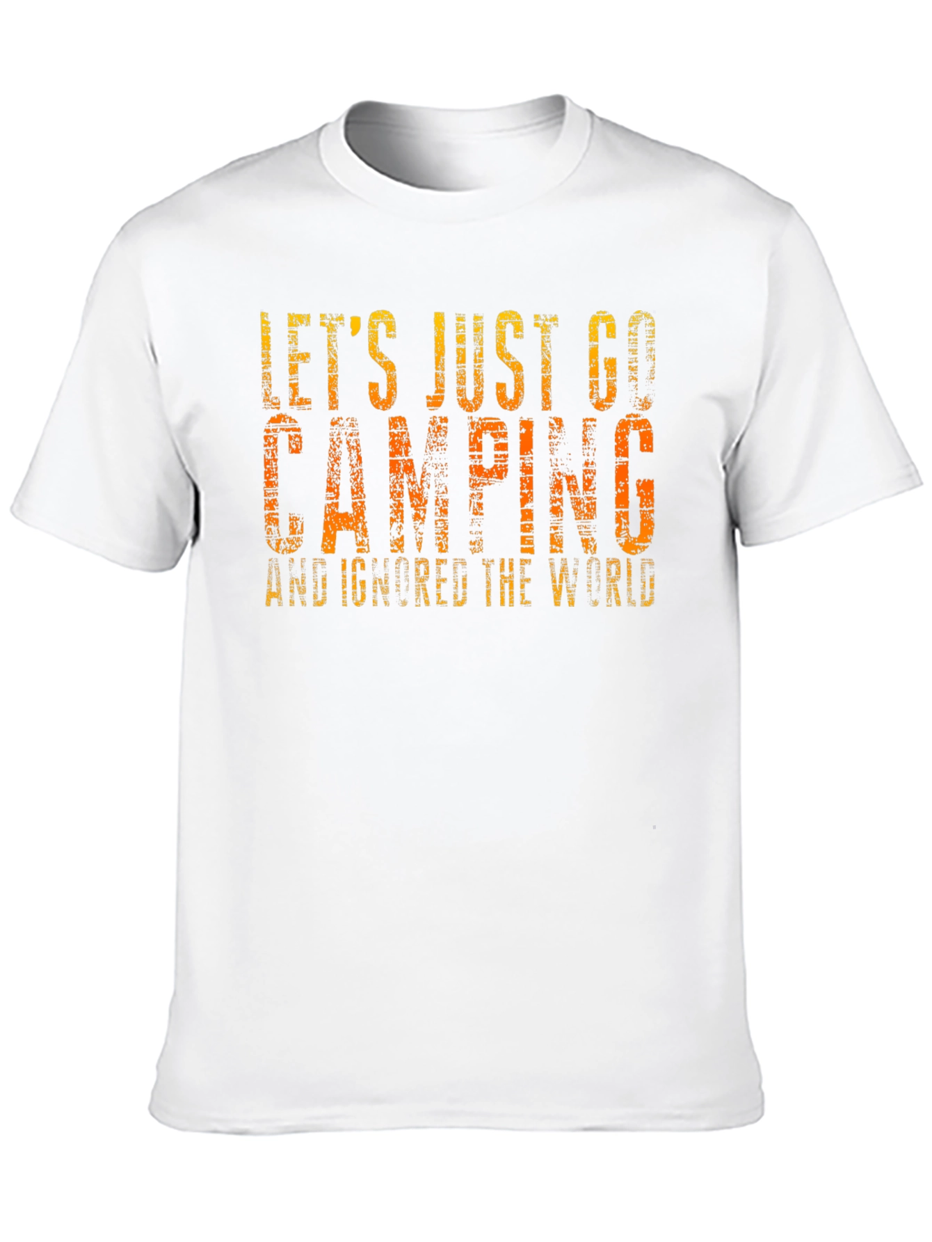 Lets Just Go Camping Graphic Tee
