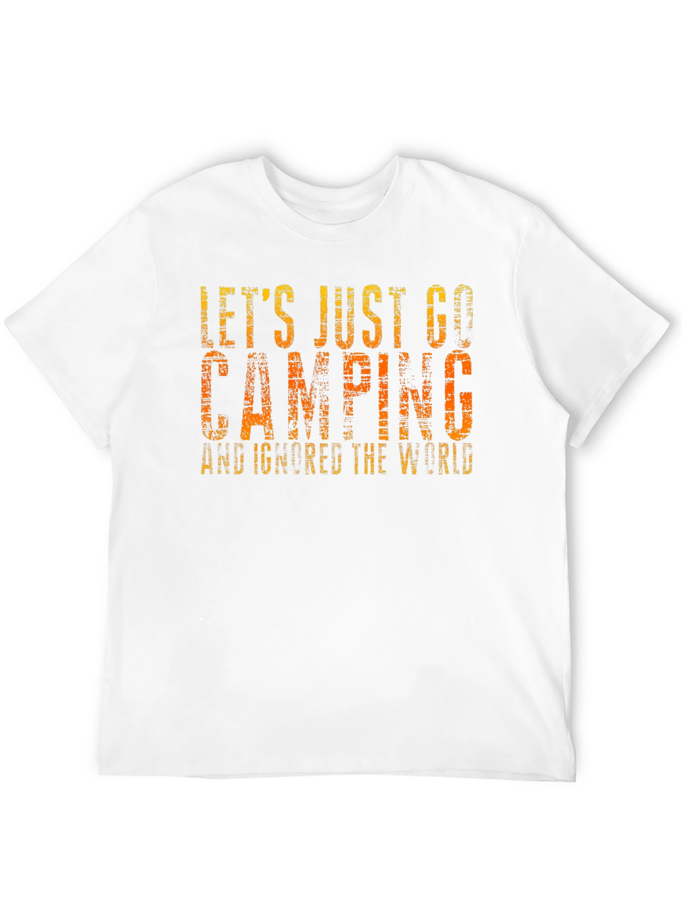 Lets Just Go Camping Graphic Tee