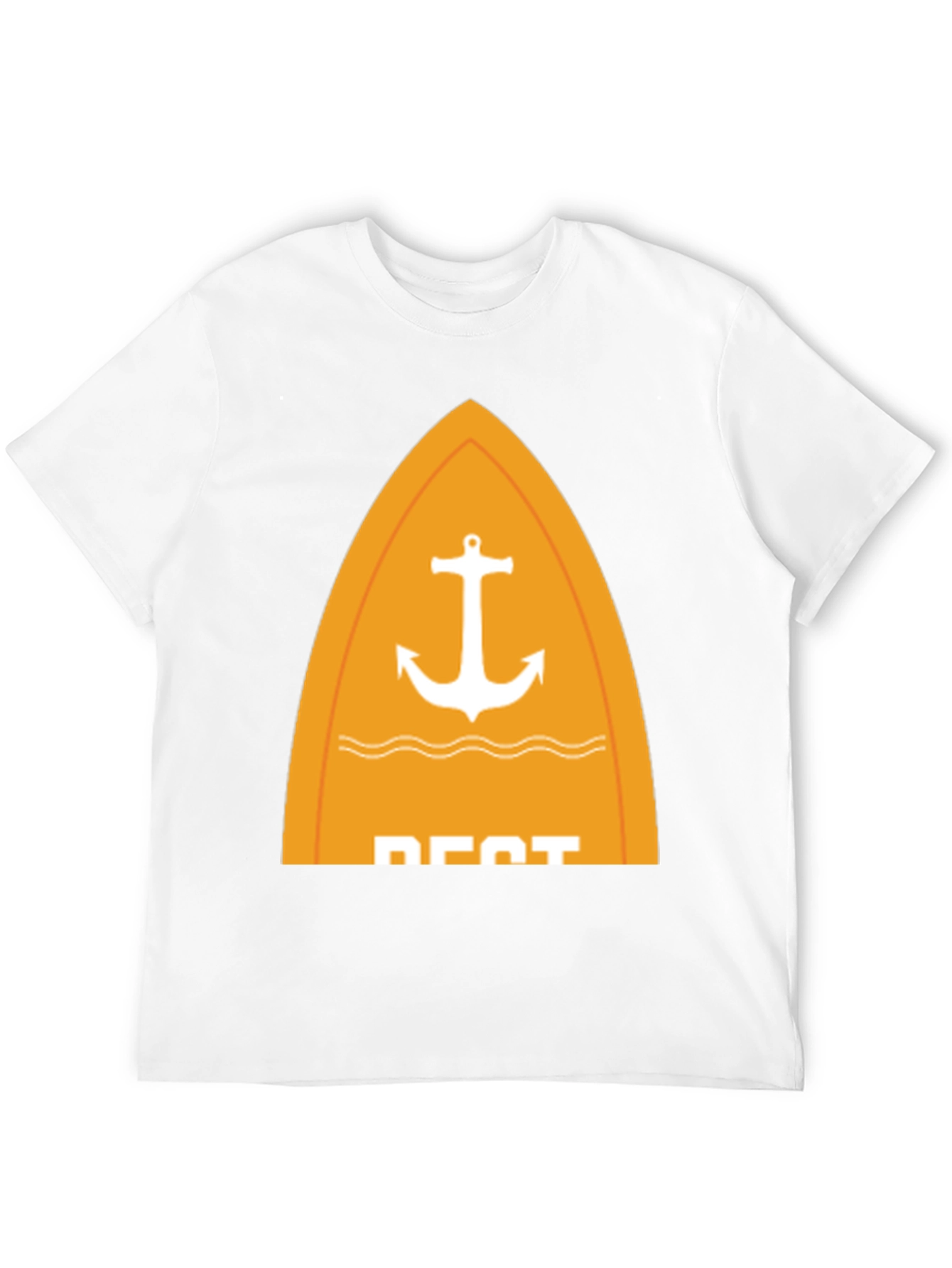 Nautical Anchor Graphic Tee - Stylish Black T-Shirt